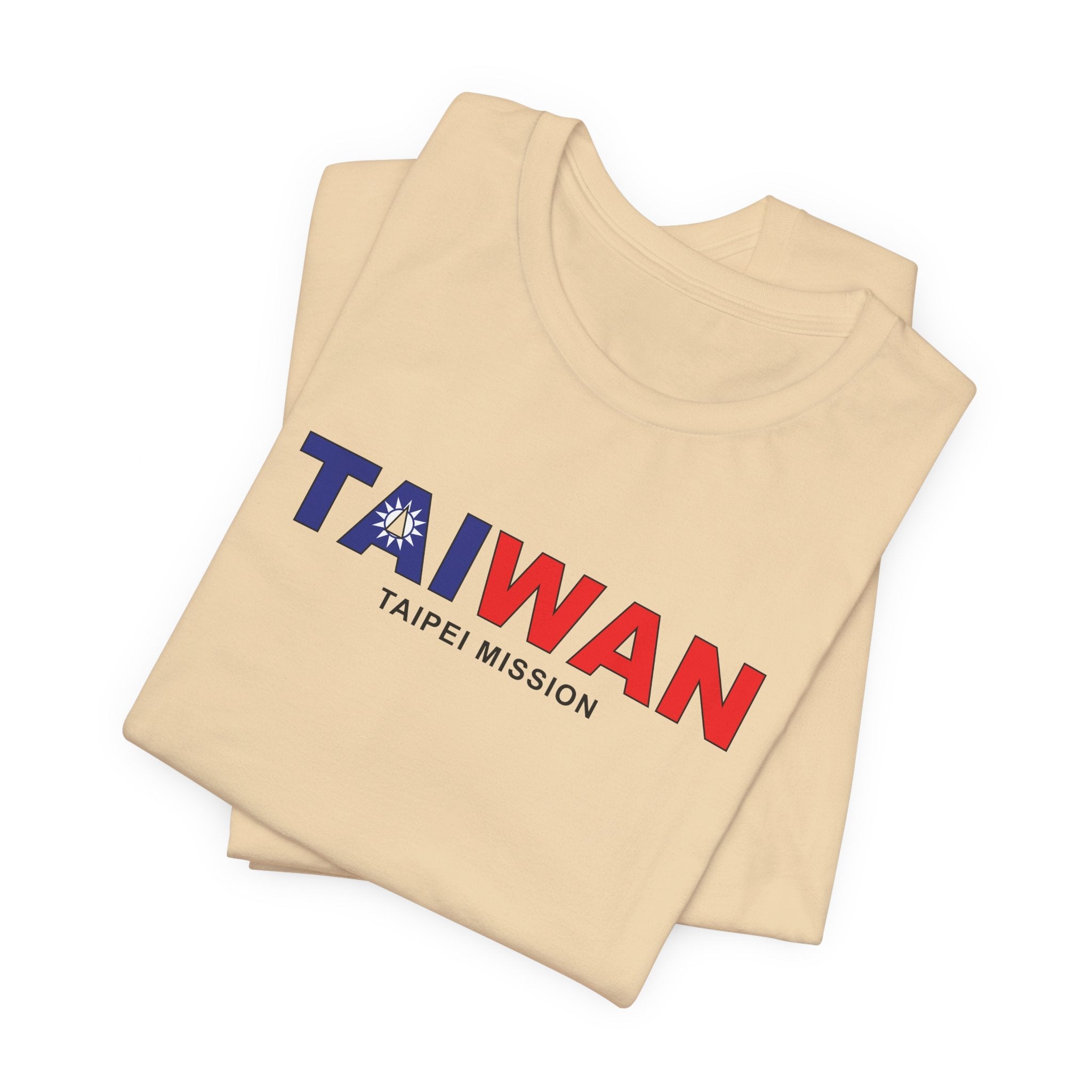 Taiwan Taipei Mission Flag Title T-shirt - Mission Wishlist - LDS Missionary Gift Store