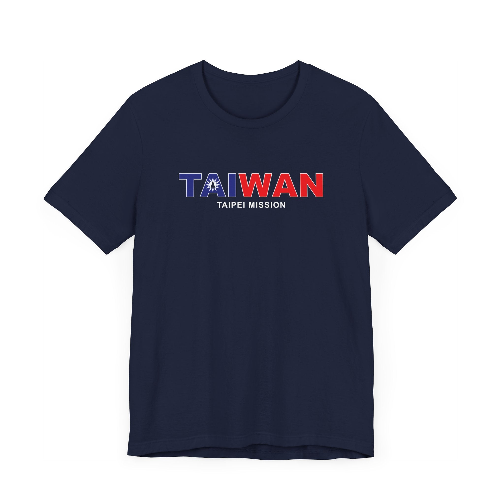 Taiwan Taipei Mission Flag Title T-shirt - Mission Wishlist - LDS Missionary Gift Store