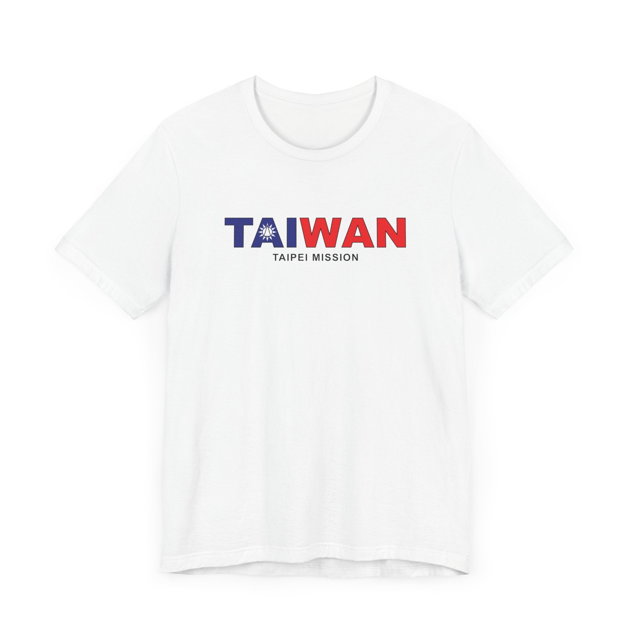 Taiwan Taipei Mission Flag Title T-shirt - Mission Wishlist - LDS Missionary Gift Store
