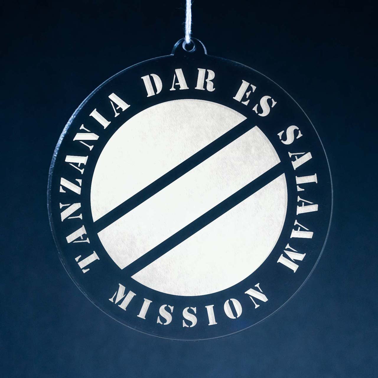 Tanzania Dar es Salaam Mission Christmas Ornament - Latter-Day Saint LDS Missionary Gift - Book of Mormon