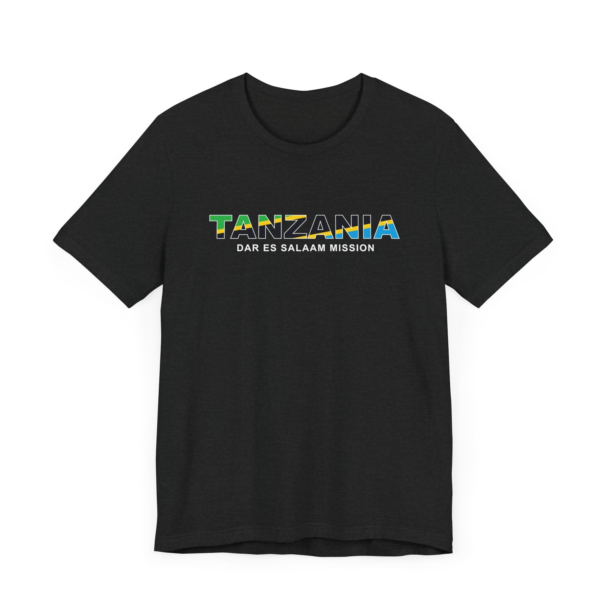 Tanzania Dar es Salaam Mission Flag Title T-shirt - Mission Wishlist - LDS Missionary Gift Store