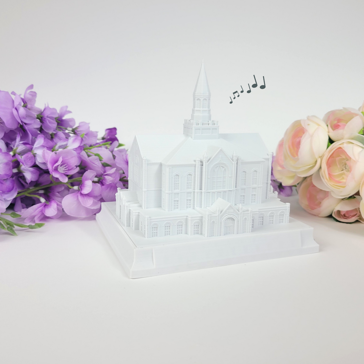 Taylorsville Utah Temple Replica Statue