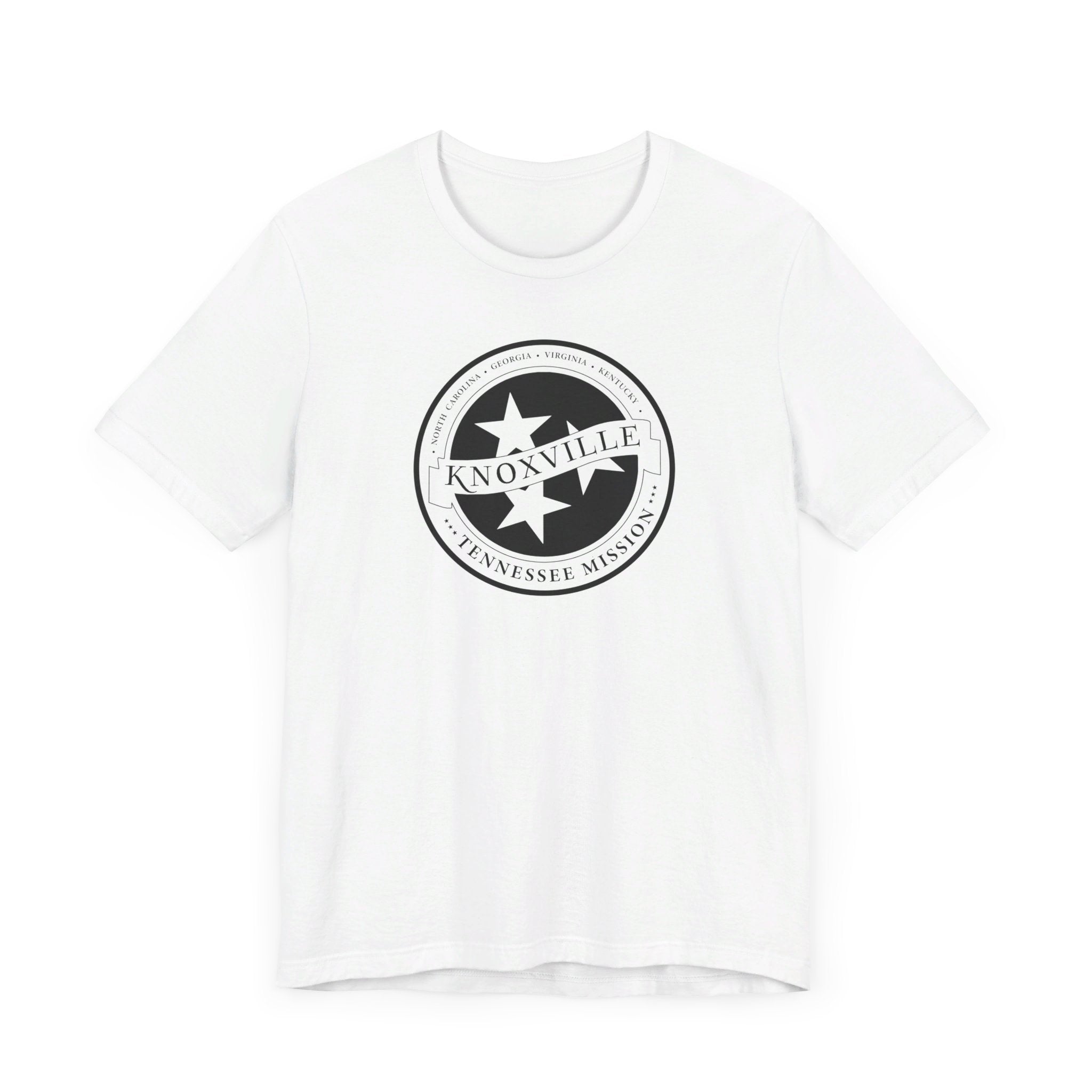 Tennessee Knoxville Mission Circular Monochrome Logo T-Shirt - Mission Wishlist - LDS Missionary Gift Store