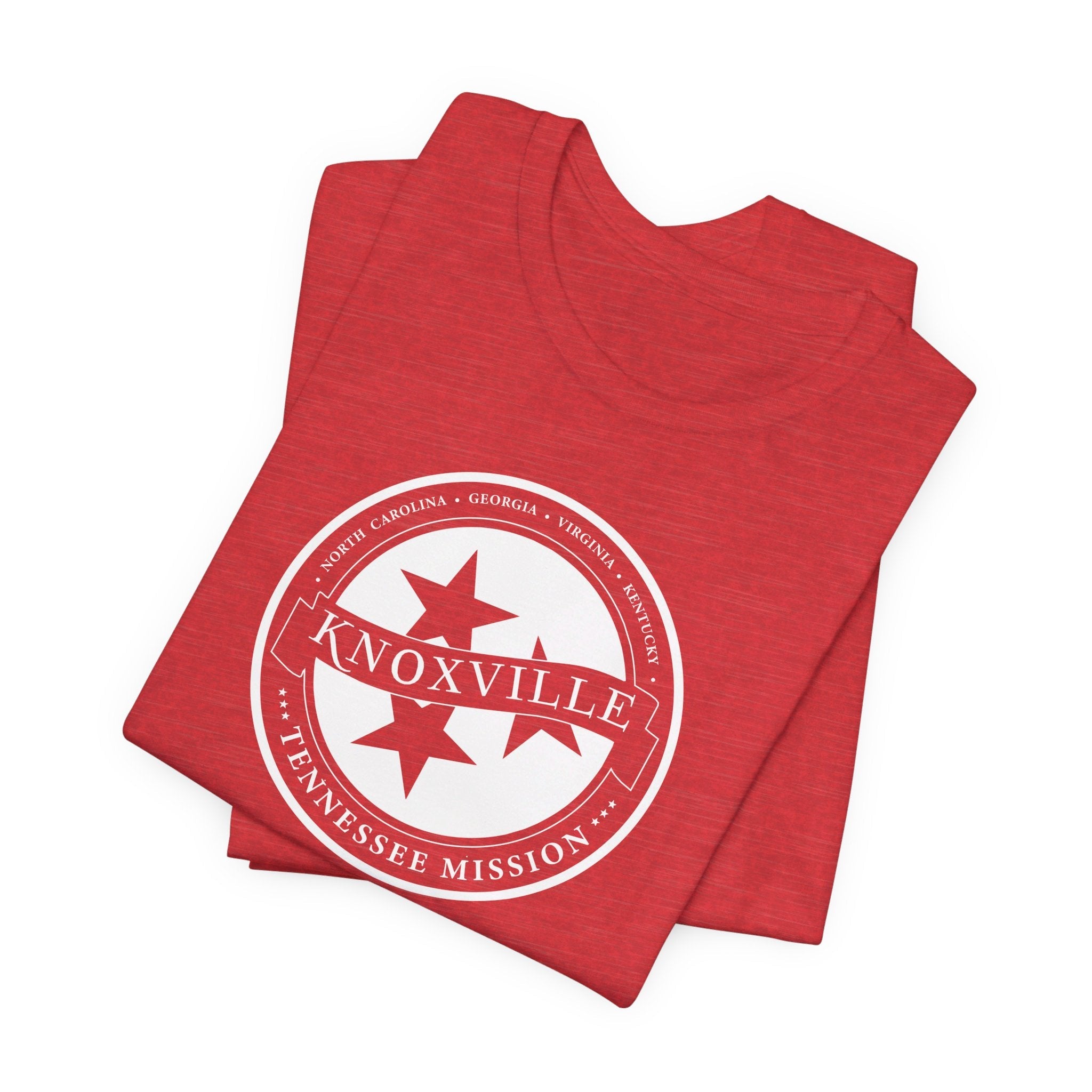 Tennessee Knoxville Mission Circular Monochrome Logo T-Shirt - Mission Wishlist - LDS Missionary Gift Store
