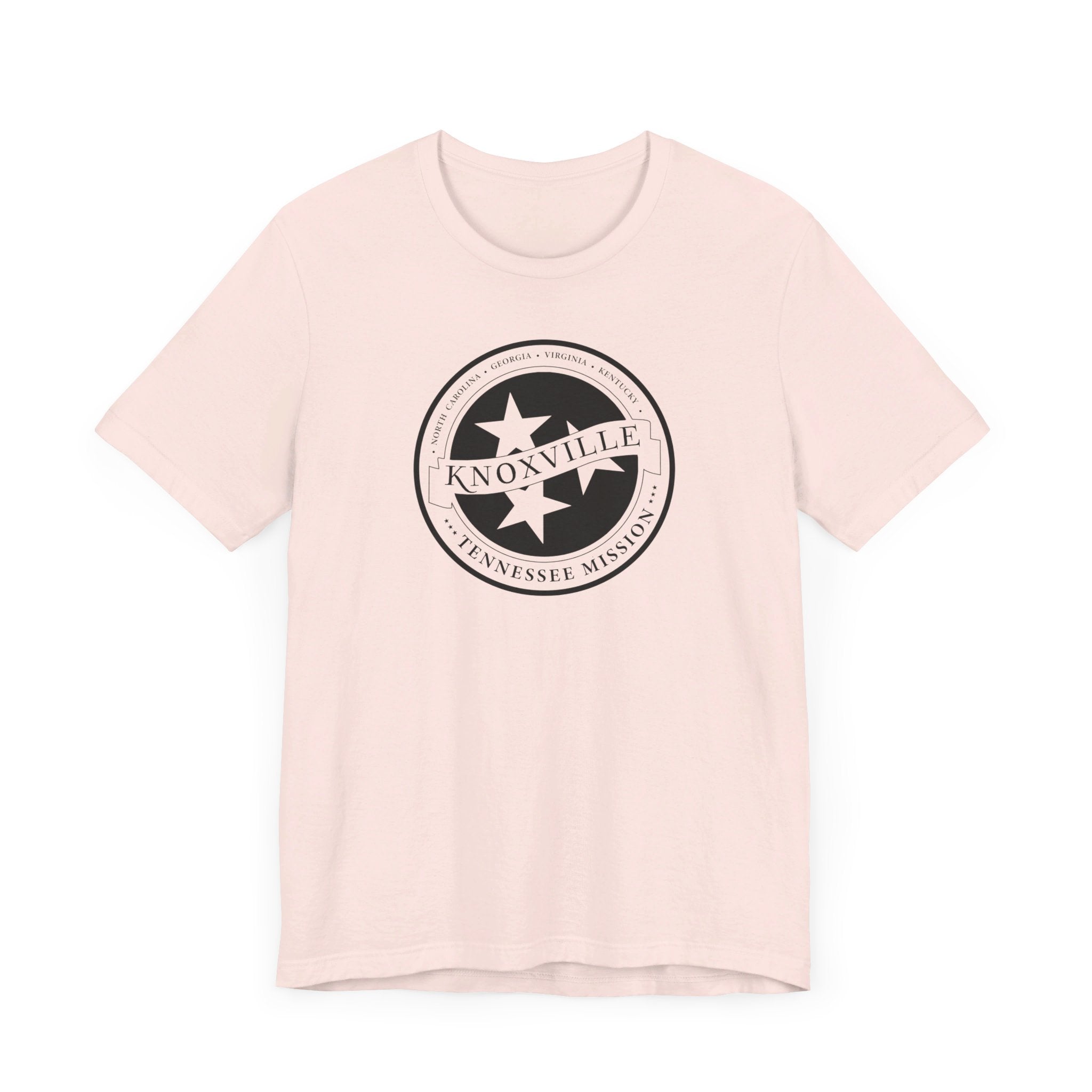 Tennessee Knoxville Mission Circular Monochrome Logo T-Shirt - Mission Wishlist - LDS Missionary Gift Store