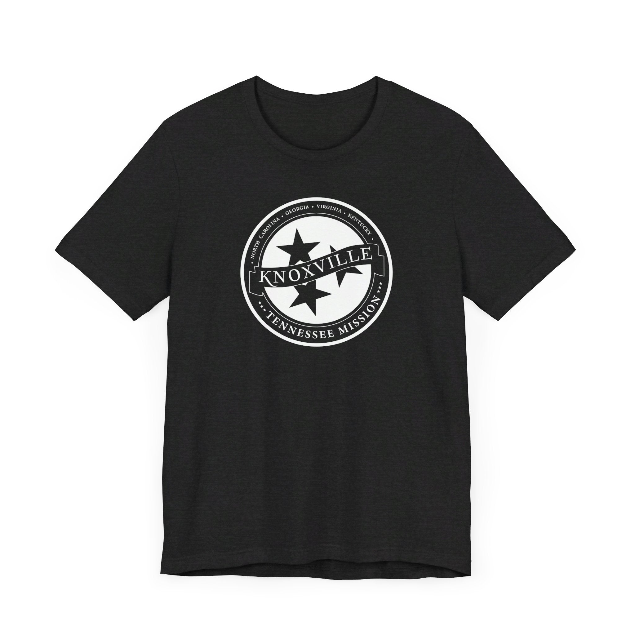 Tennessee Knoxville Mission Circular Monochrome Logo T-Shirt - Mission Wishlist - LDS Missionary Gift Store