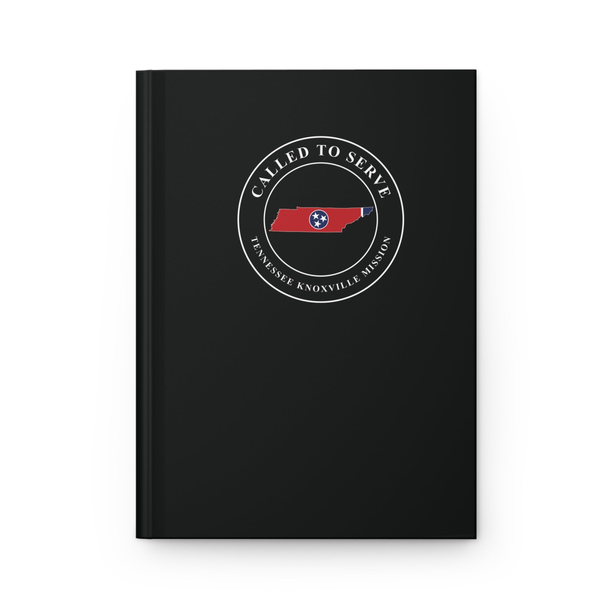 Tennessee Knoxville Mission Flag Map Called to Serve Black Hardcover Journal Matte - Mission Wishlist - LDS Missionary Gift Store