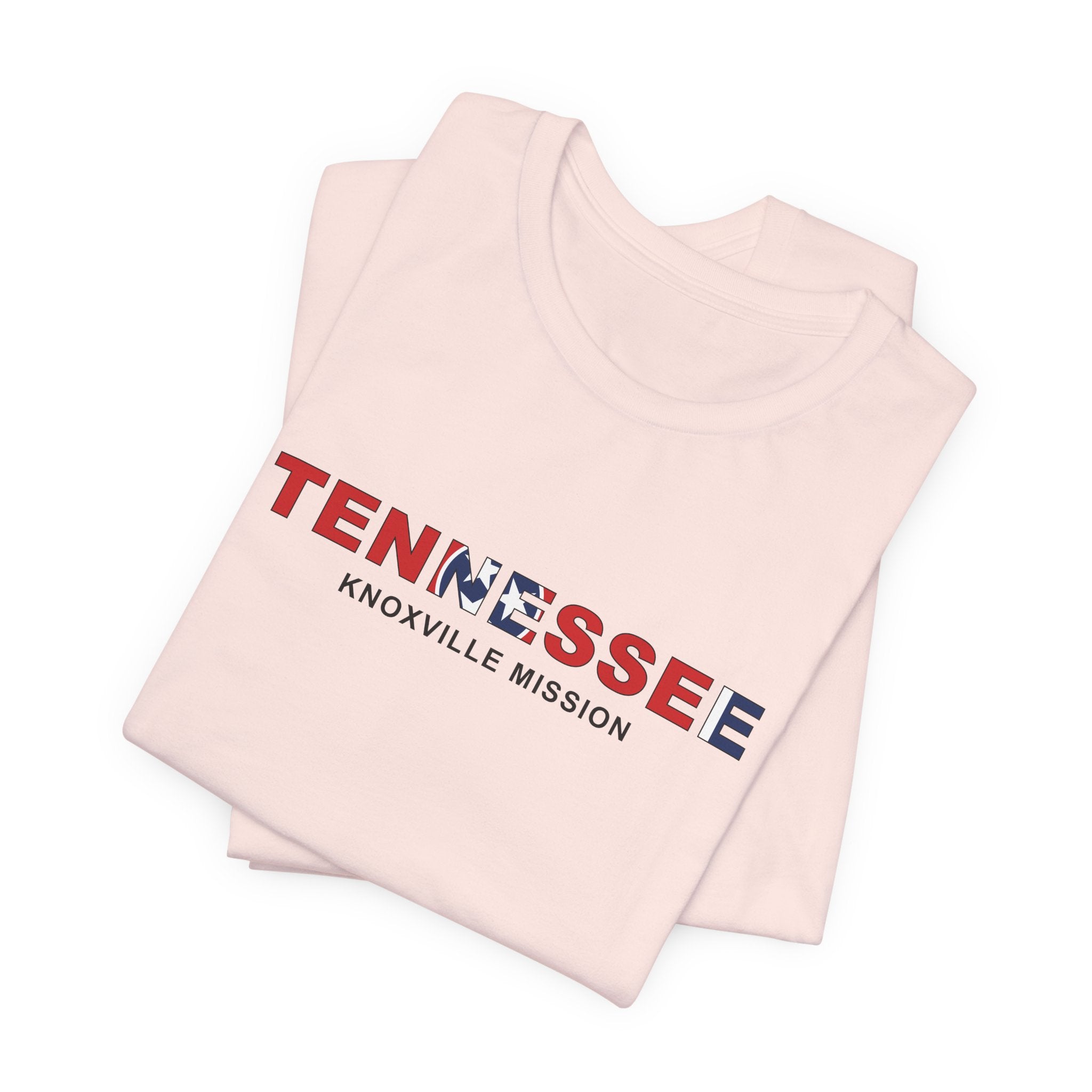 Tennessee Knoxville Mission Flag Title T-shirt - Mission Wishlist - LDS Missionary Gift Store