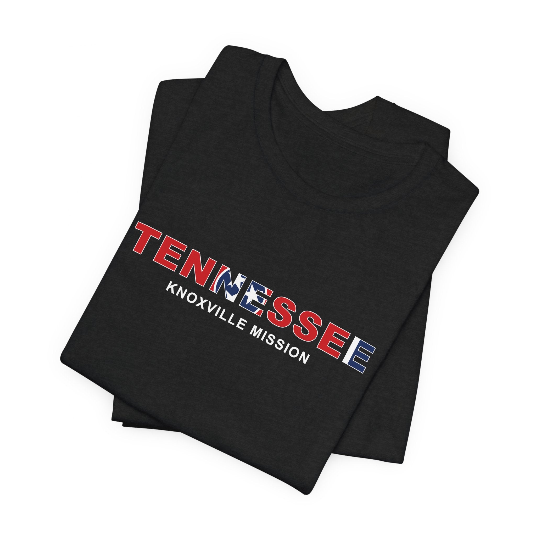 Tennessee Knoxville Mission Flag Title T-shirt - Mission Wishlist - LDS Missionary Gift Store