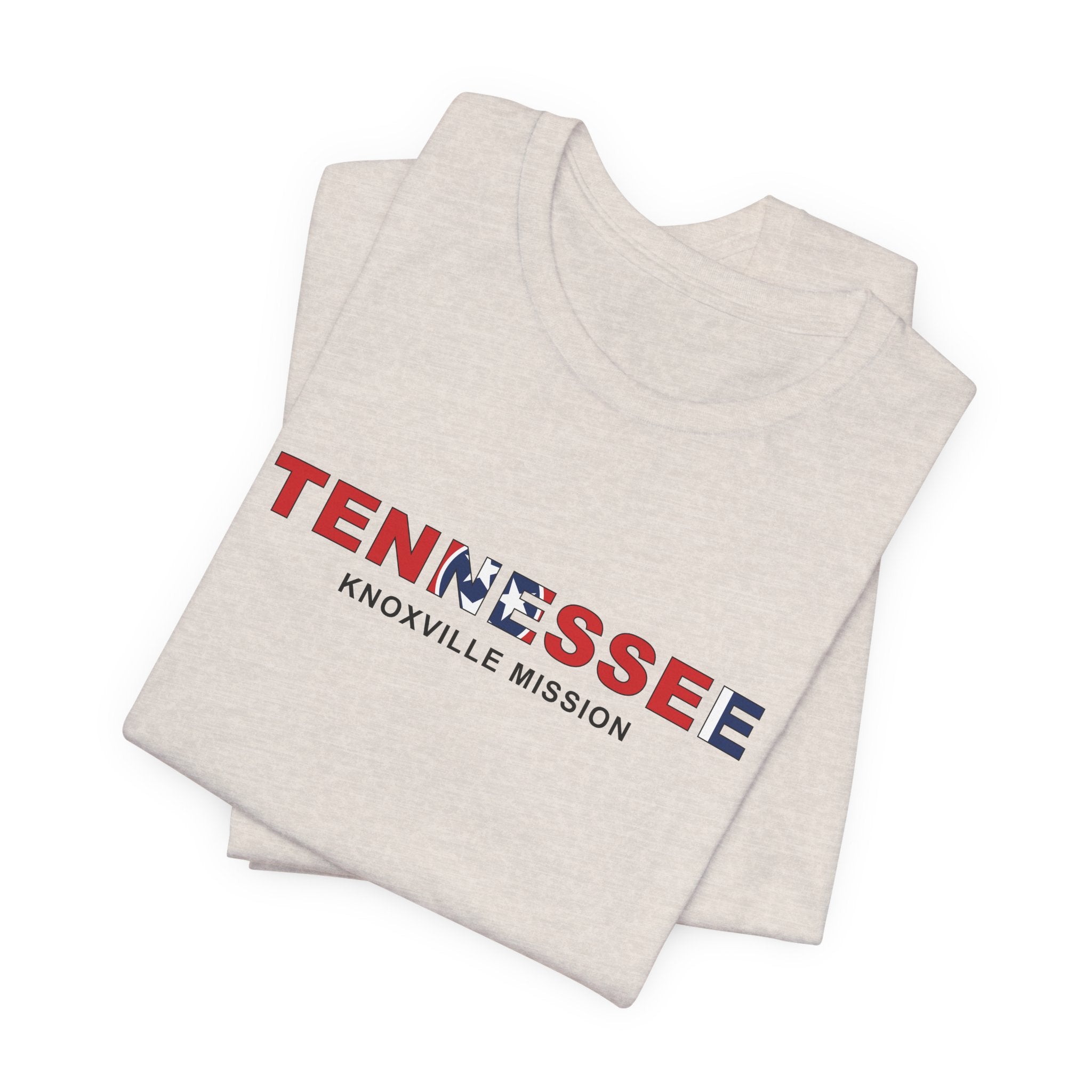 Tennessee Knoxville Mission Flag Title T-shirt - Mission Wishlist - LDS Missionary Gift Store