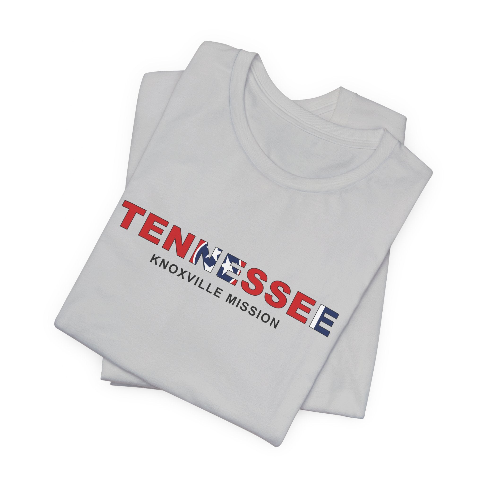 Tennessee Knoxville Mission Flag Title T-shirt - Mission Wishlist - LDS Missionary Gift Store