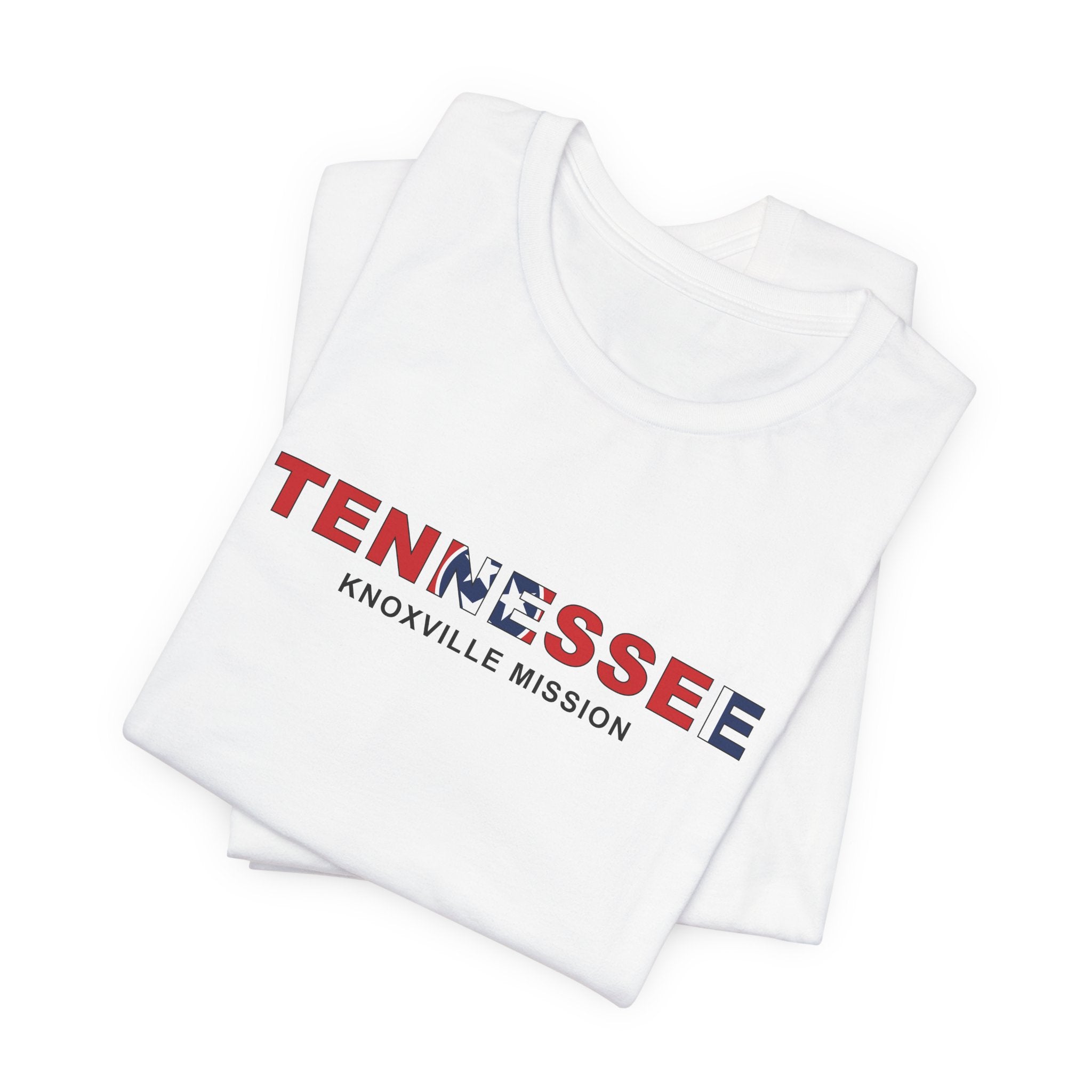 Tennessee Knoxville Mission Flag Title T-shirt - Mission Wishlist - LDS Missionary Gift Store