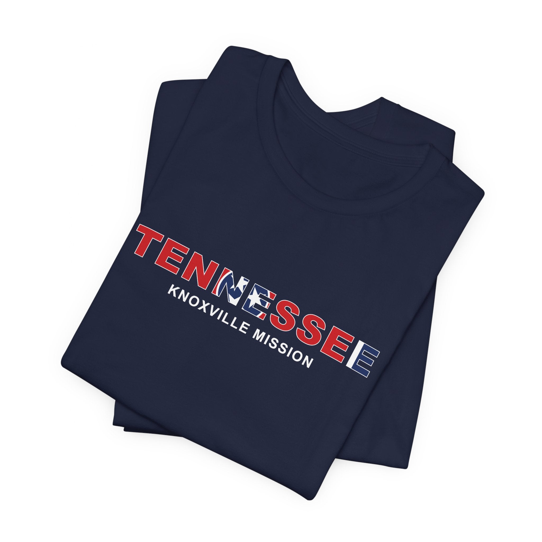 Tennessee Knoxville Mission Flag Title T-shirt - Mission Wishlist - LDS Missionary Gift Store