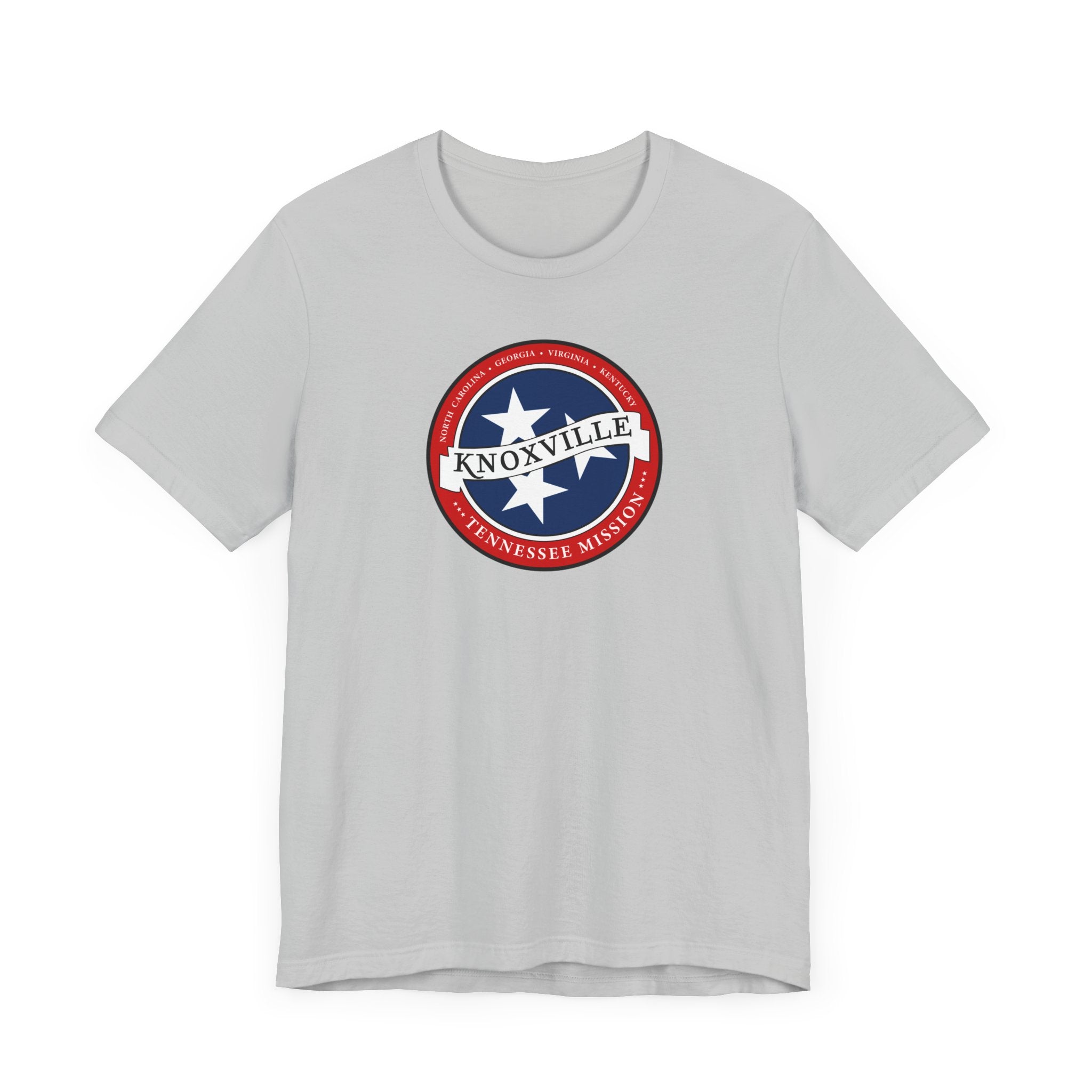 Tennessee Knoxville Mission State Flag Logo (White Border) T-shirt - Latter-Day Saint LDS Missionary Gift - Book of Mormon