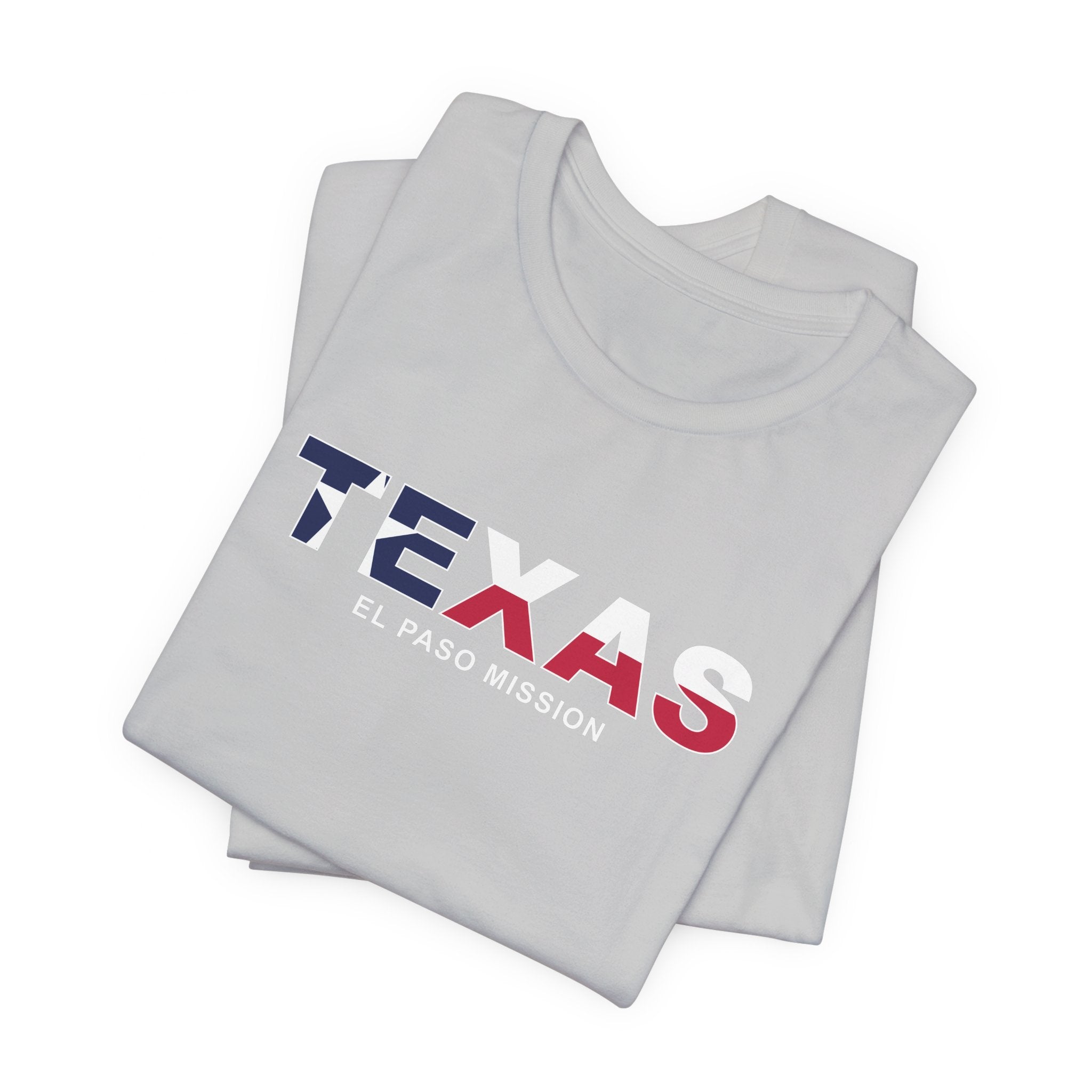 Texas El Paso Mission Flag Title T-shirt - Mission Wishlist - LDS Missionary Gift Store