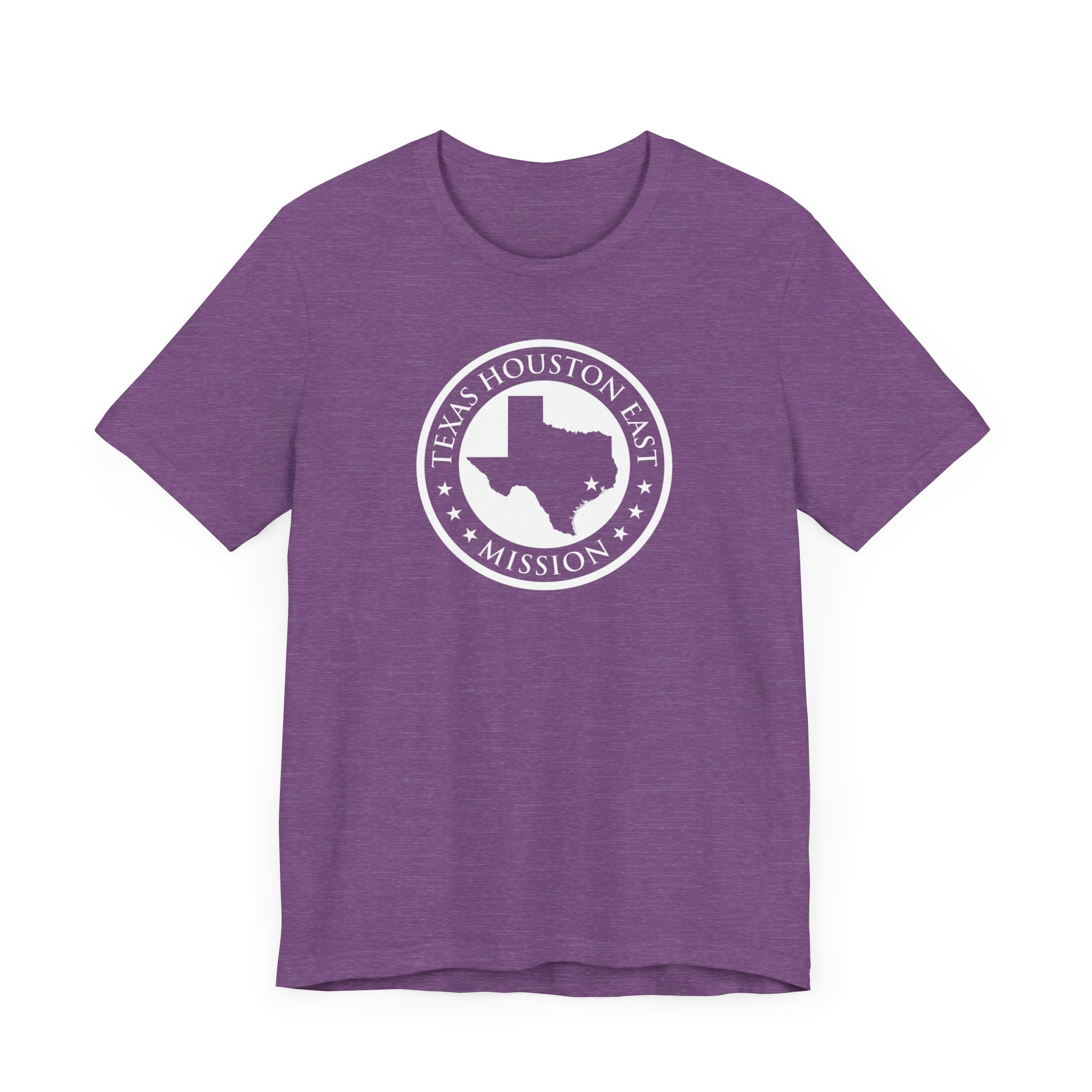 Texas Houston East Mission Circular Monochrome Logo T-Shirt - Mission Wishlist - LDS Missionary Gift Store