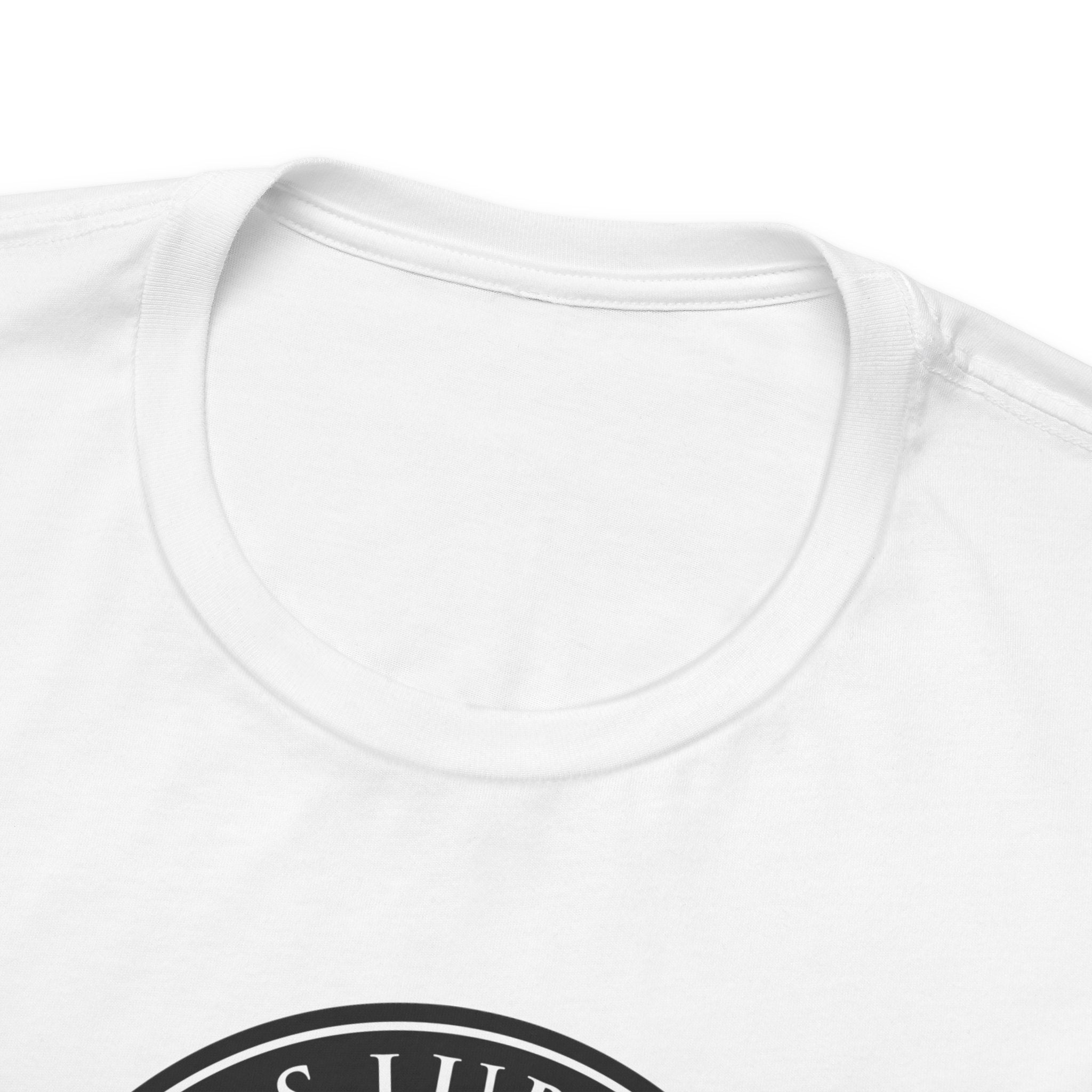 Texas Lubbock Mission State Flag Logo (Black Border) T-shirt - Mission Wishlist - LDS Missionary Gift Store