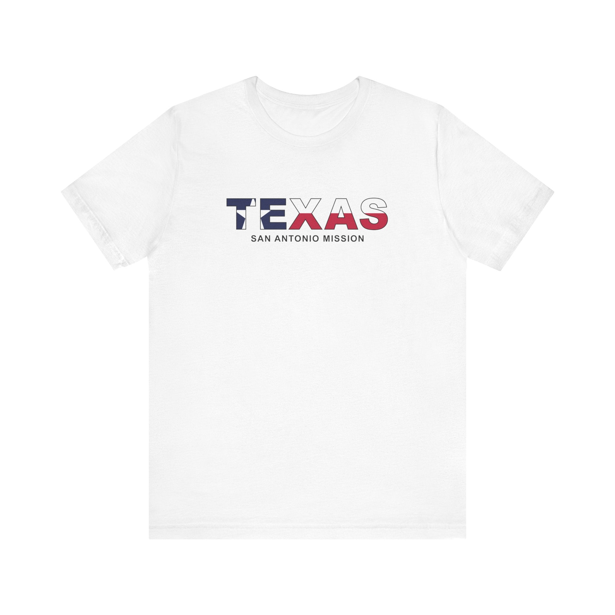 Texas San Antonio Mission Flag Title T-shirt - Mission Wishlist - LDS Missionary Gift Store