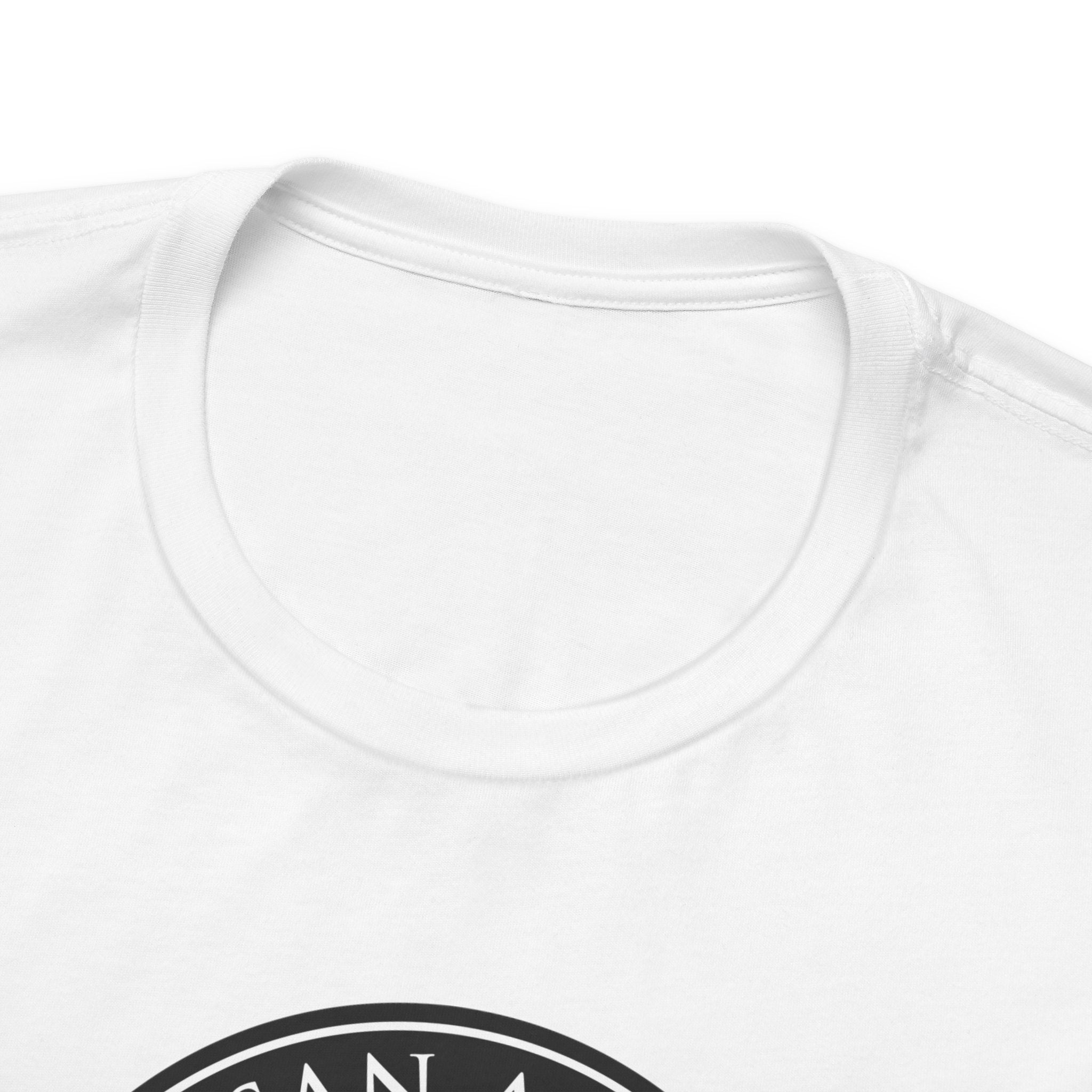 Texas San Antonio Mission State Flag Logo (Black Border) T-shirt - Latter-Day Saint LDS Missionary Gift - Book of Mormon