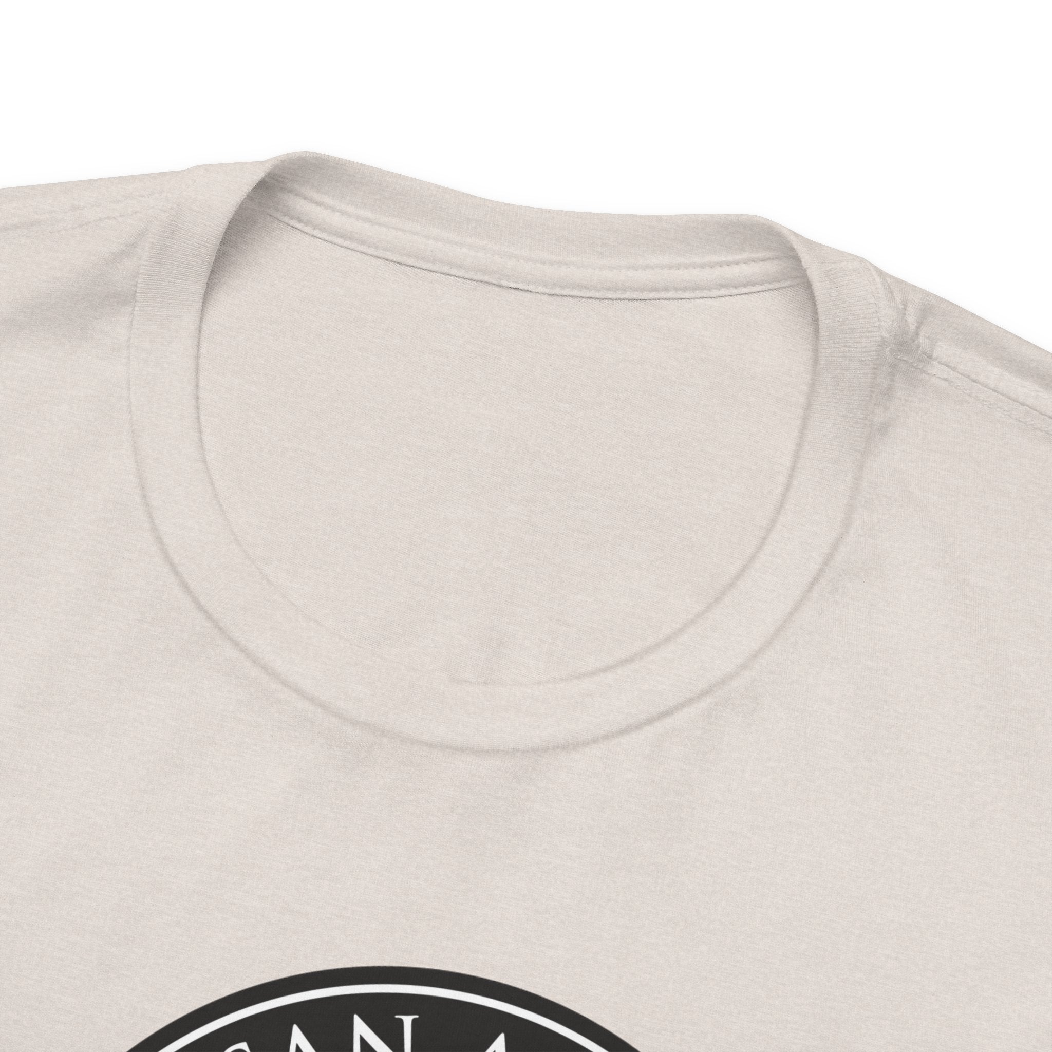 Texas San Antonio Mission State Flag Logo (Black Border) T-shirt - Latter-Day Saint LDS Missionary Gift - Book of Mormon