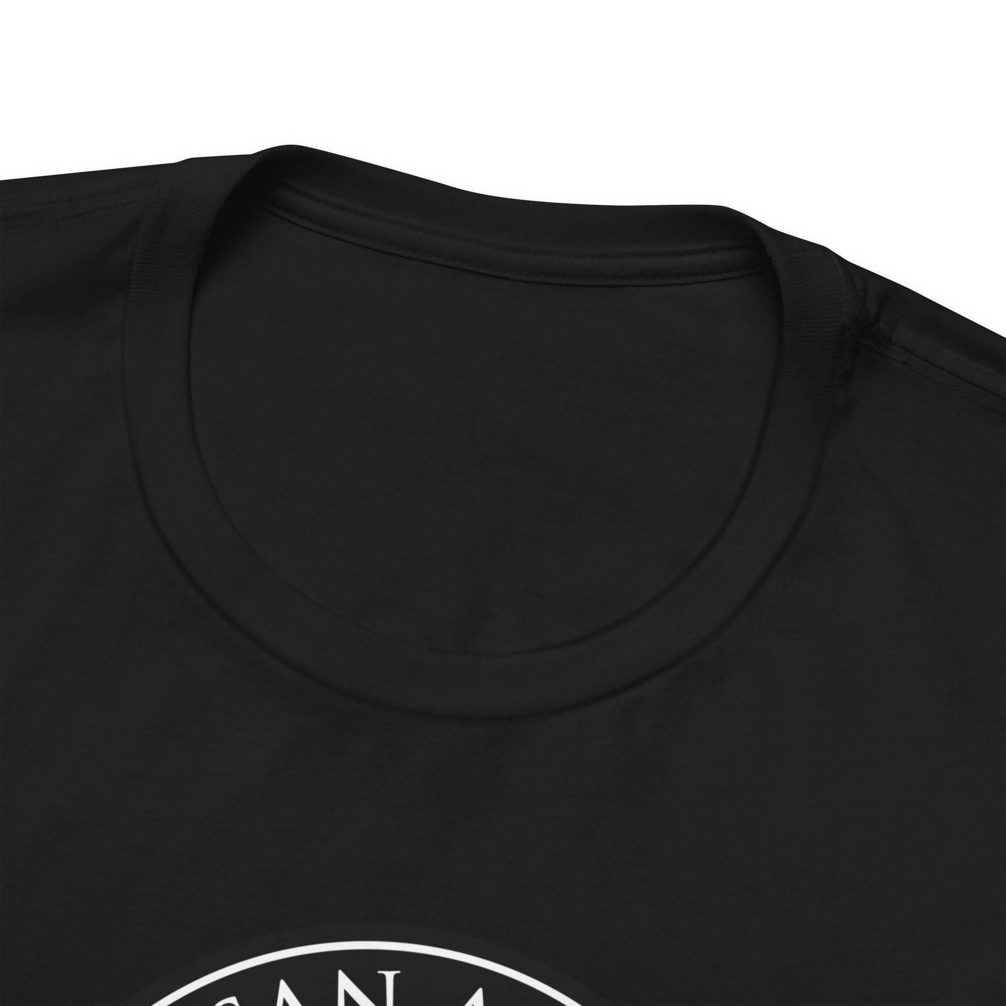 Texas San Antonio Mission State Flag Logo (Black Border) T-shirt - Latter-Day Saint LDS Missionary Gift - Book of Mormon