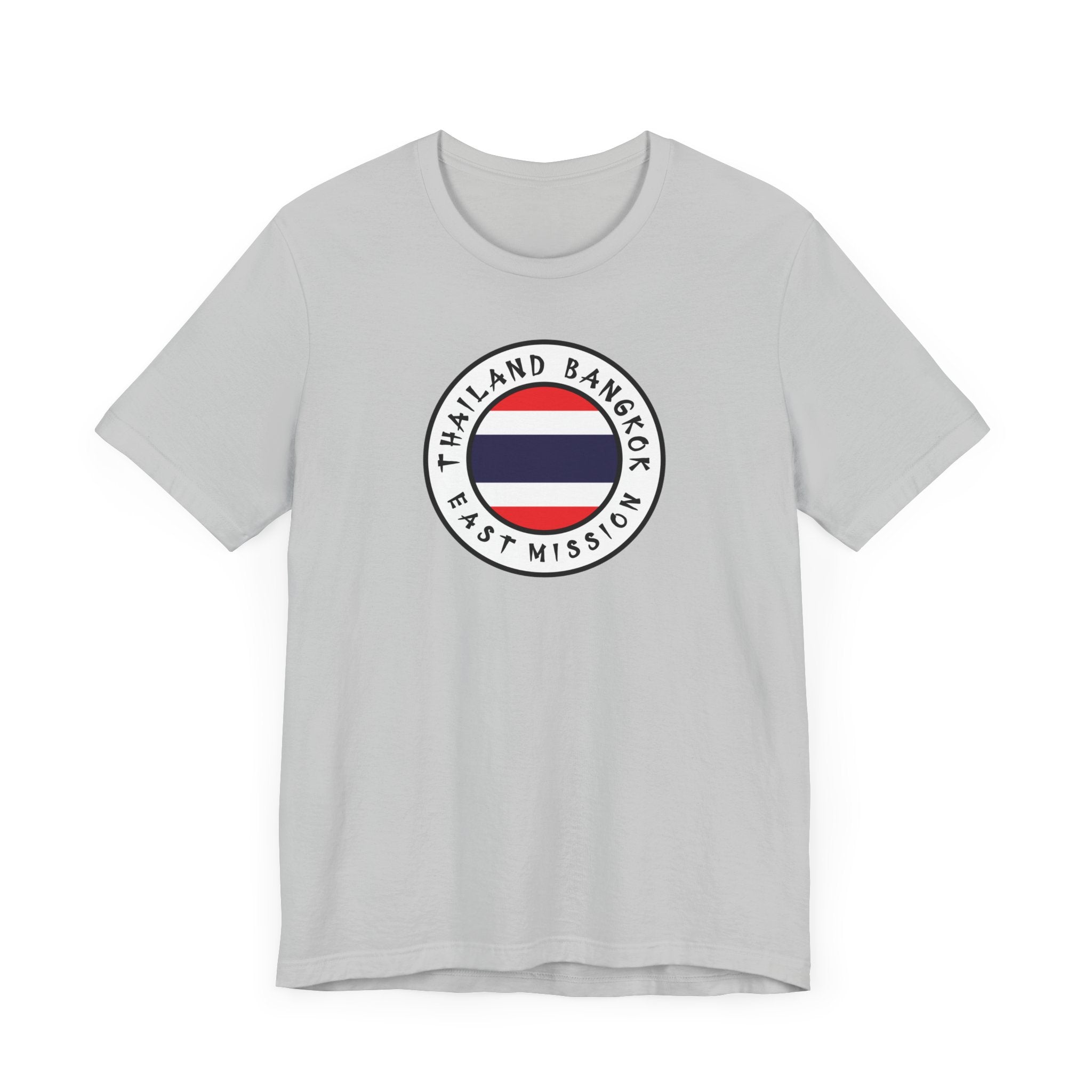 Thailand Bangkok East Mission Flag Logo (White Border) T-shirt - Mission Wishlist - LDS Missionary Gift Store