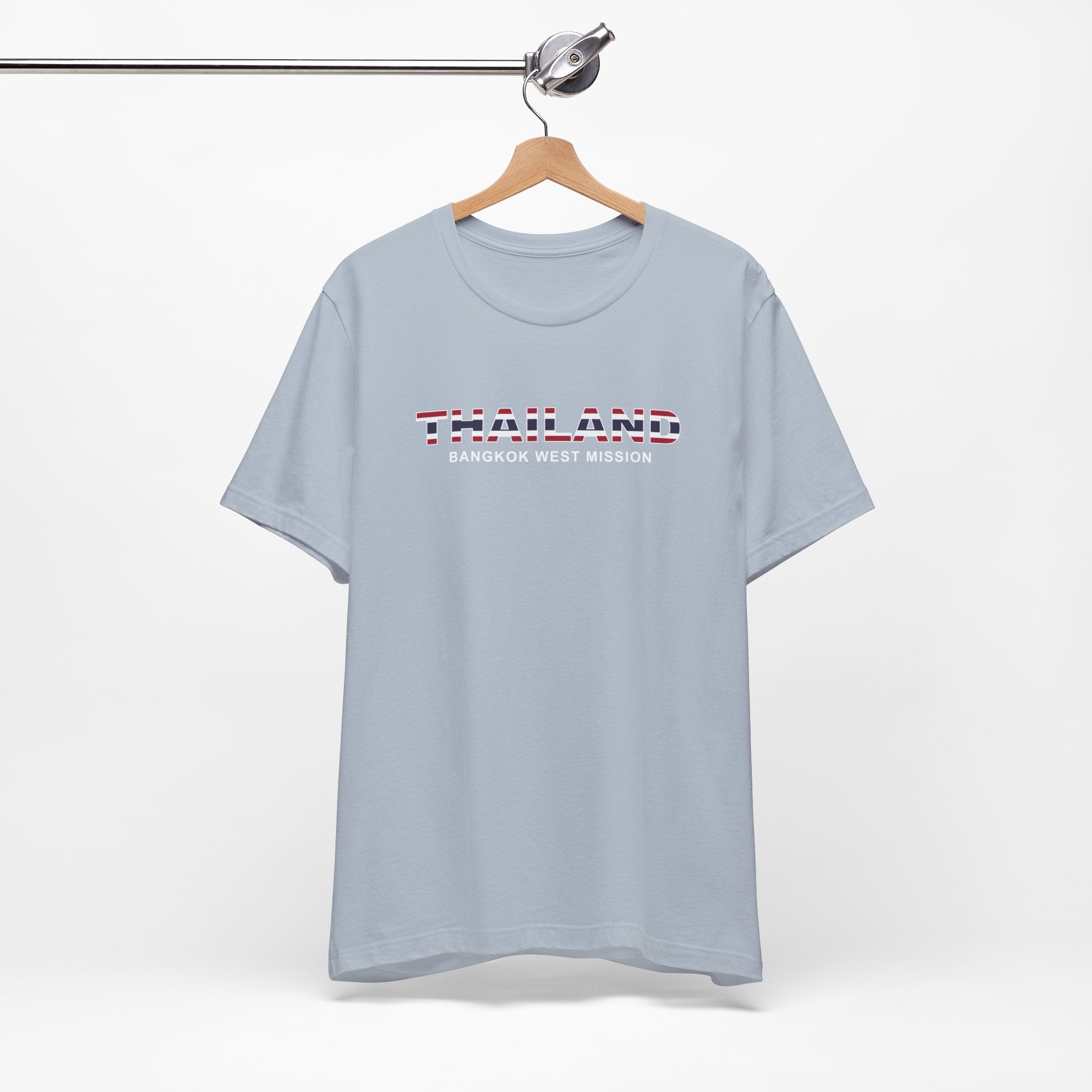 Thailand Bangkok East Mission Flag Title T-shirt - Mission Wishlist - LDS Missionary Gift Store