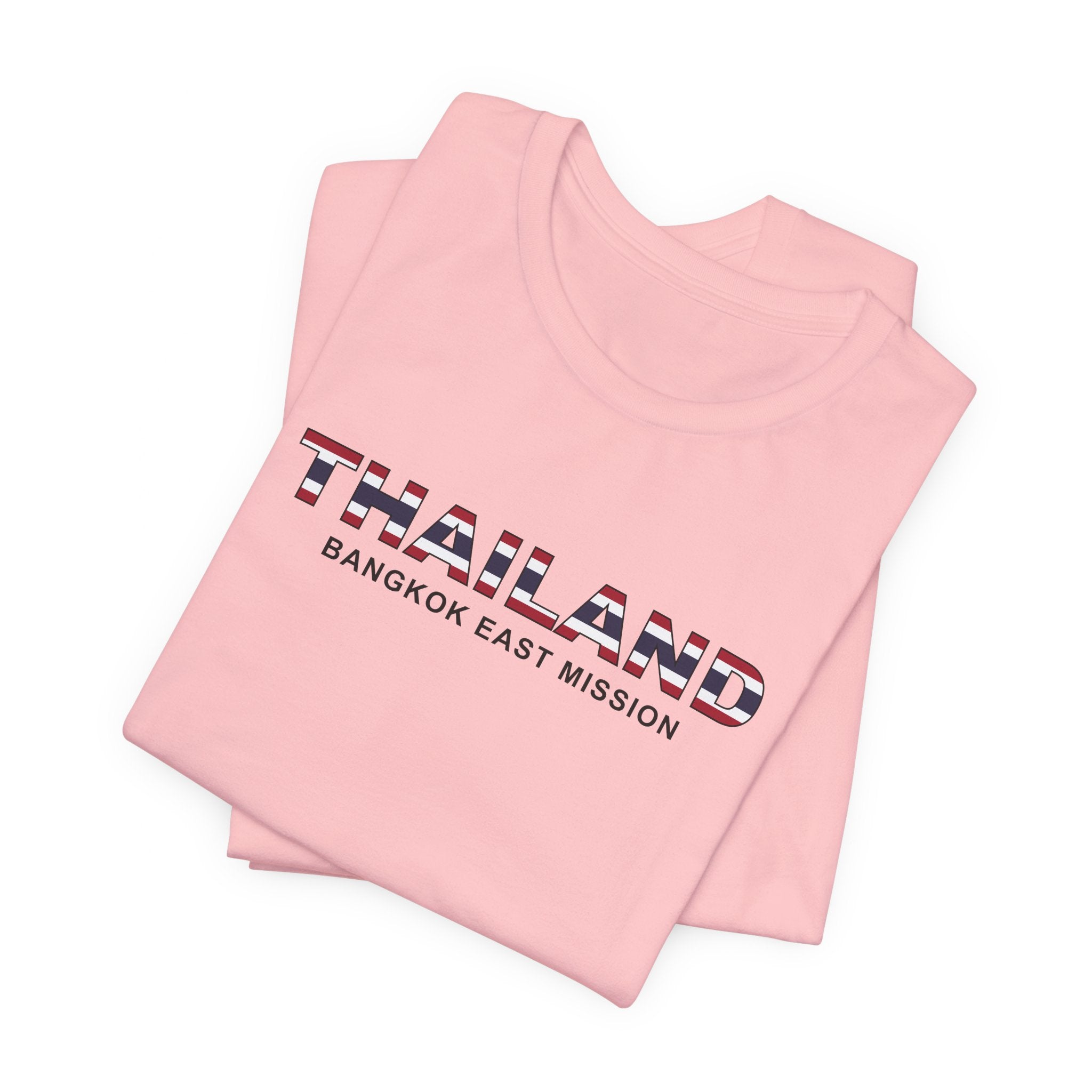 Thailand Bangkok East Mission Flag Title T-shirt - Mission Wishlist - LDS Missionary Gift Store