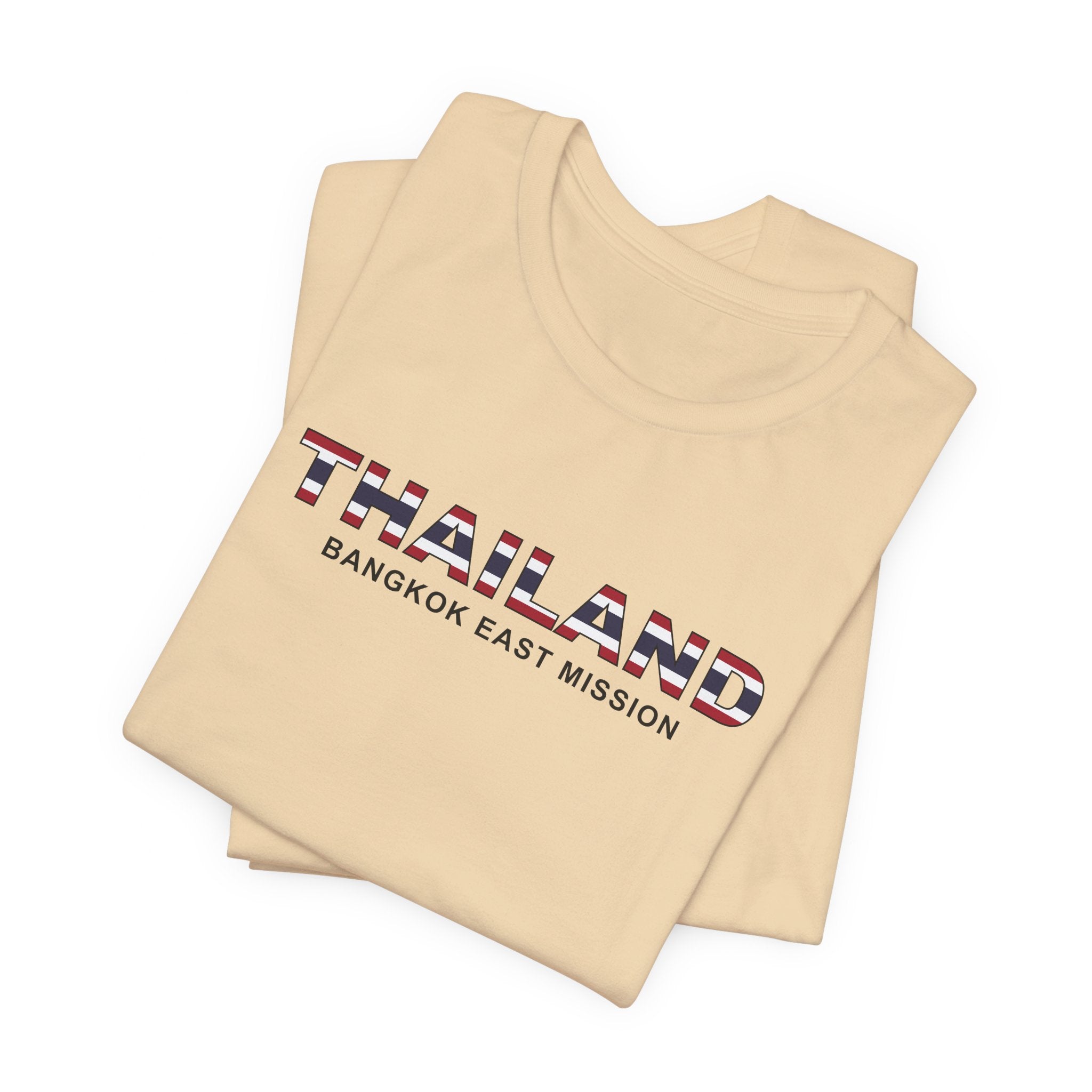 Thailand Bangkok East Mission Flag Title T-shirt - Mission Wishlist - LDS Missionary Gift Store