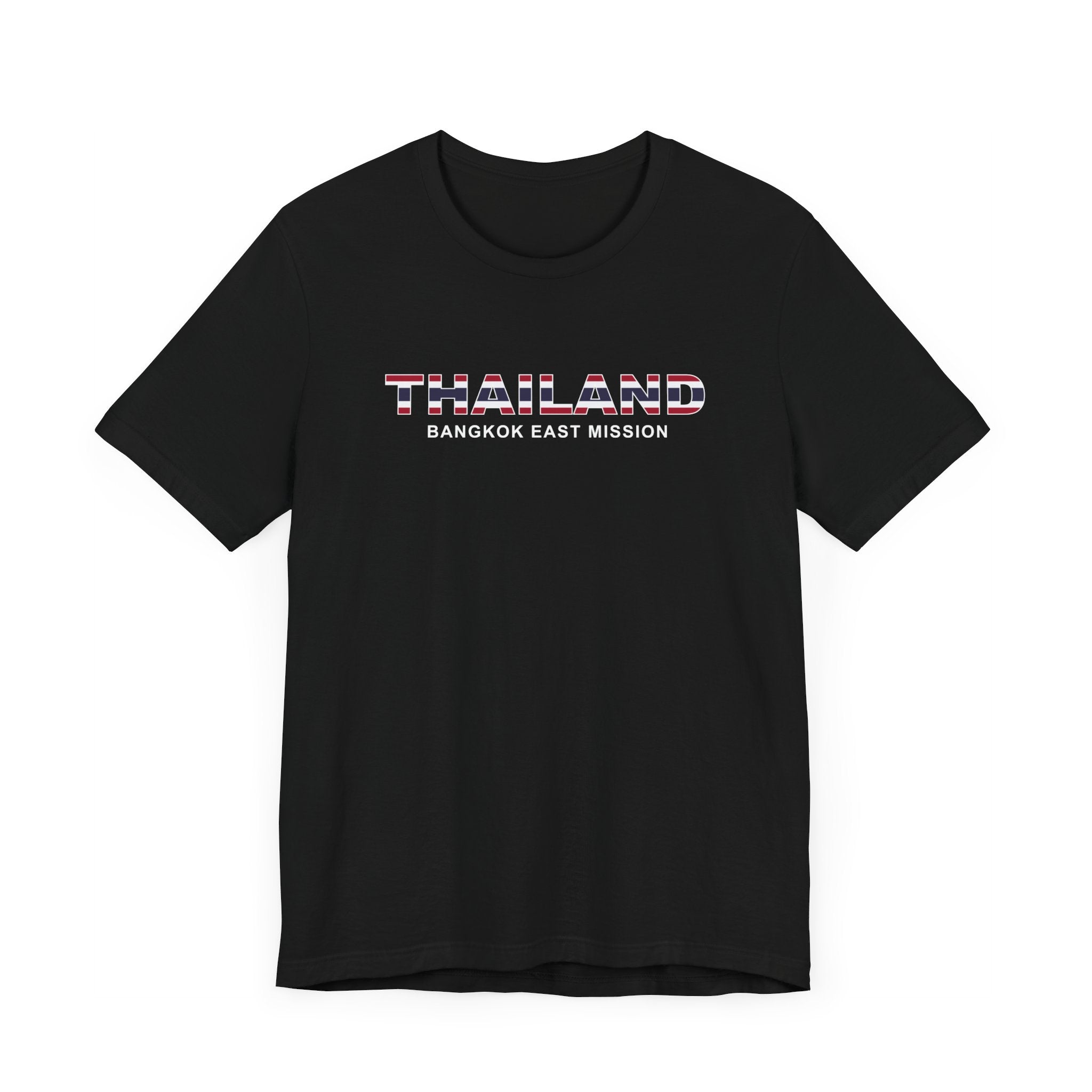 Thailand Bangkok East Mission Flag Title T-shirt - Mission Wishlist - LDS Missionary Gift Store