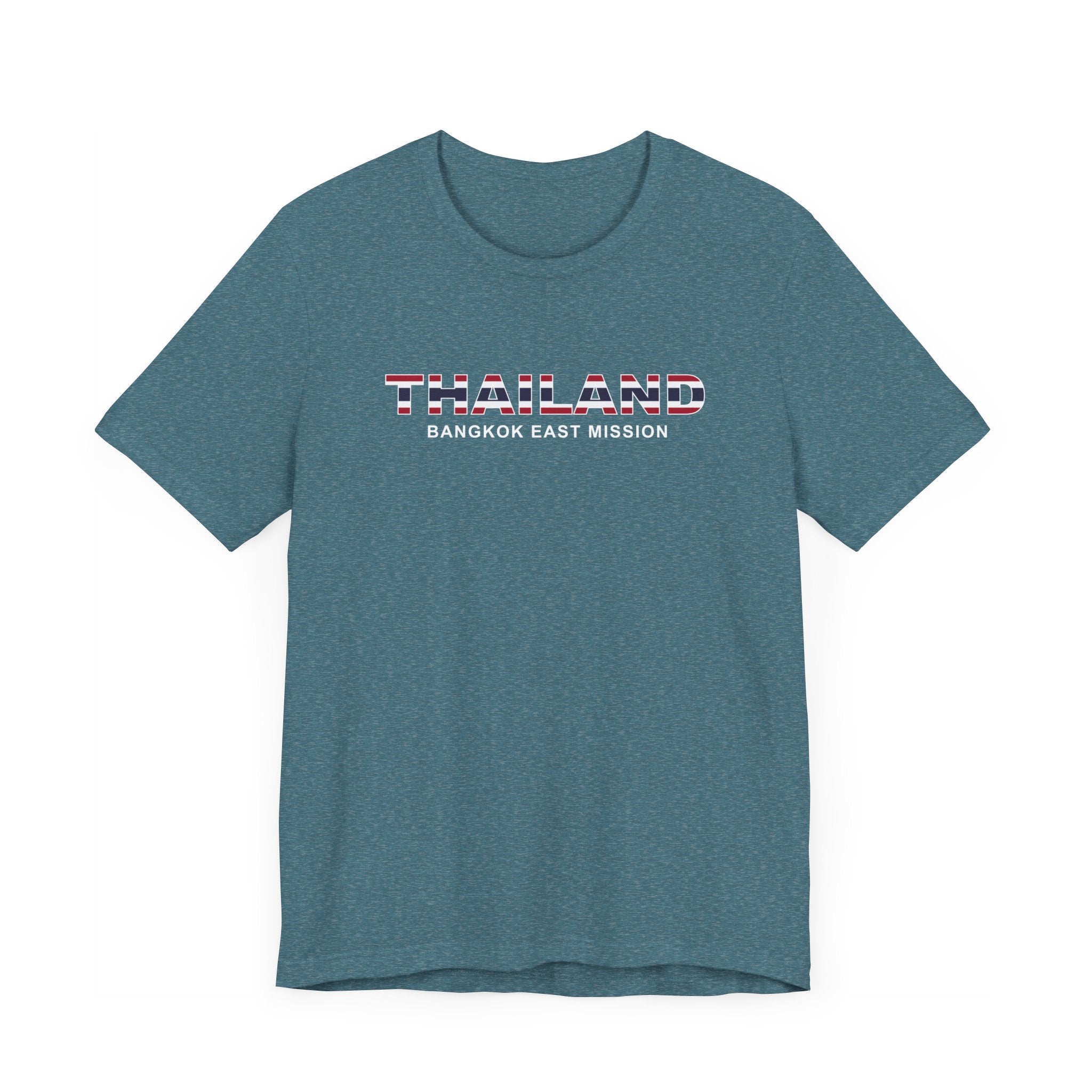 Thailand Bangkok East Mission Flag Title T-shirt - Mission Wishlist - LDS Missionary Gift Store