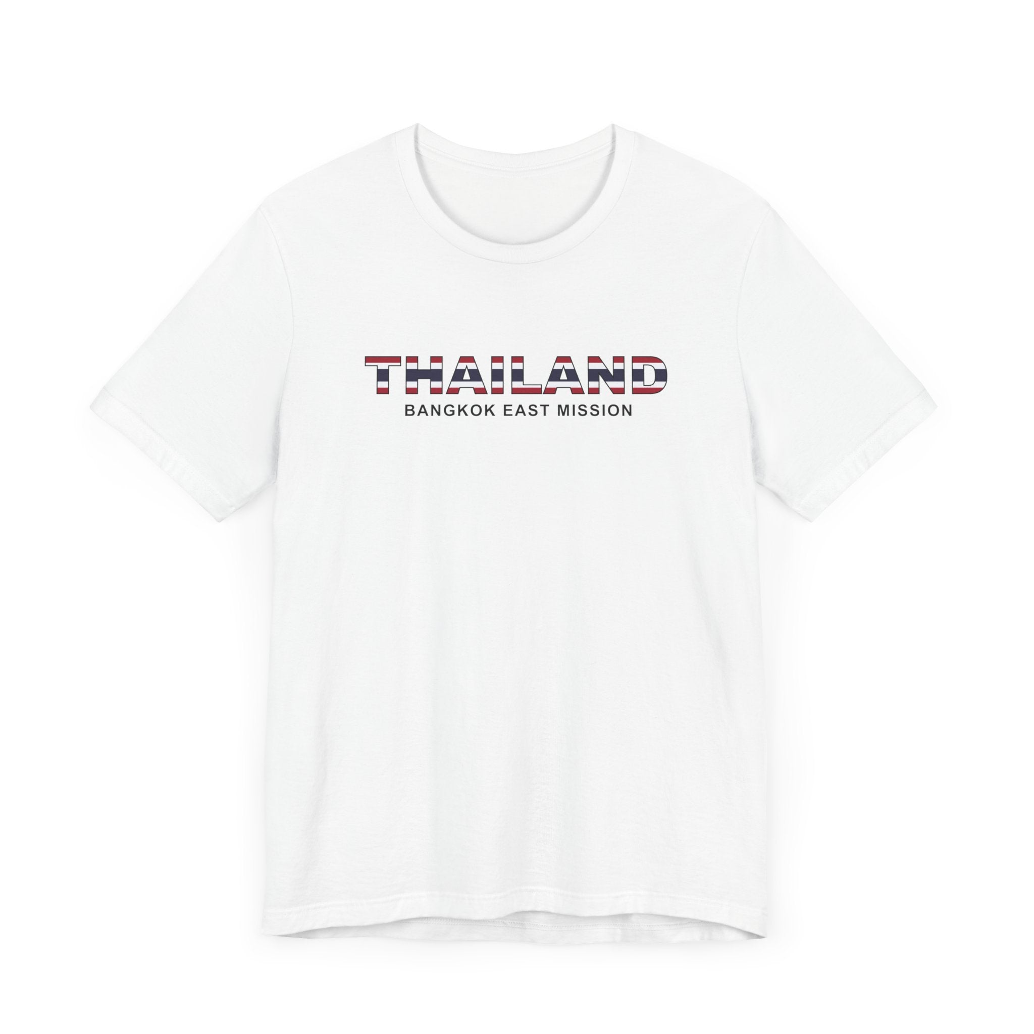 Thailand Bangkok East Mission Flag Title T-shirt - Mission Wishlist - LDS Missionary Gift Store