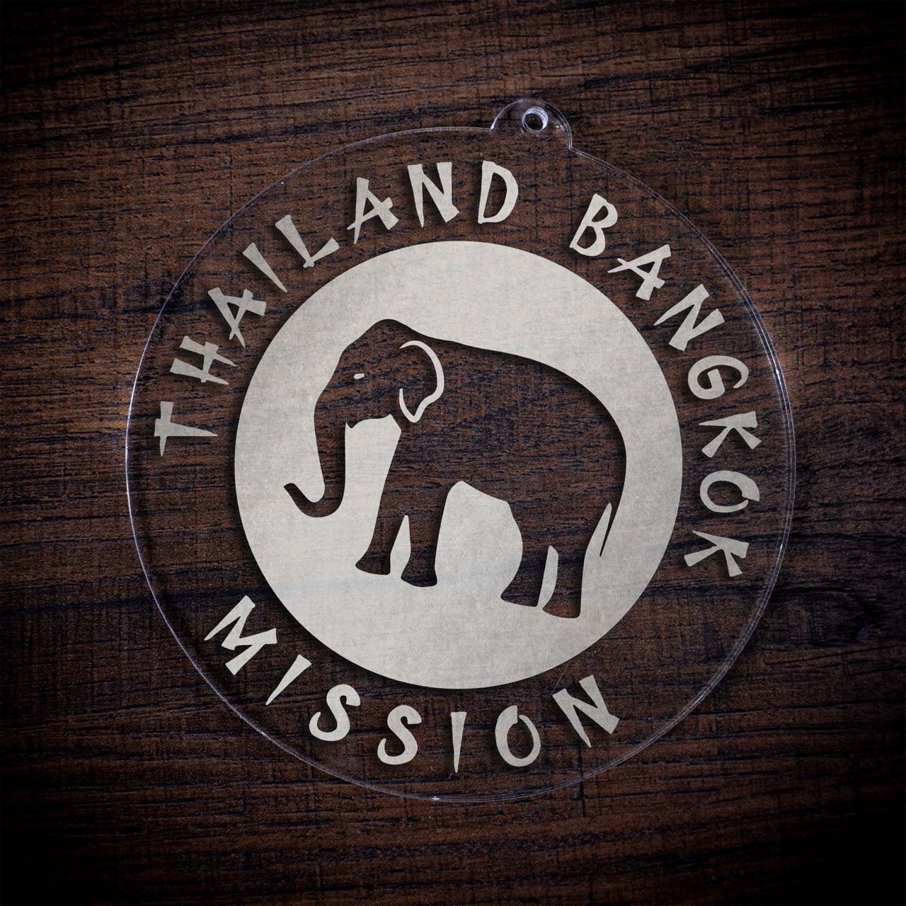 Thailand Bangkok Mission Christmas Ornament - Latter-Day Saint LDS Missionary Gift - Book of Mormon