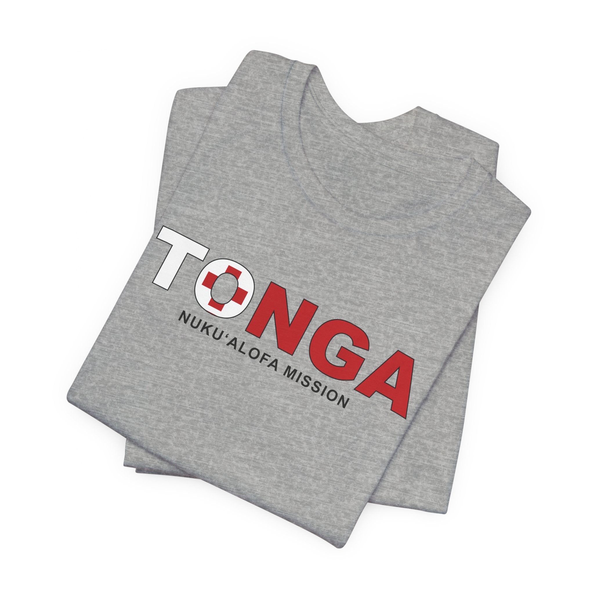 Tonga Nukualofa Mission Flag Title T-shirt - Mission Wishlist - LDS Missionary Gift Store