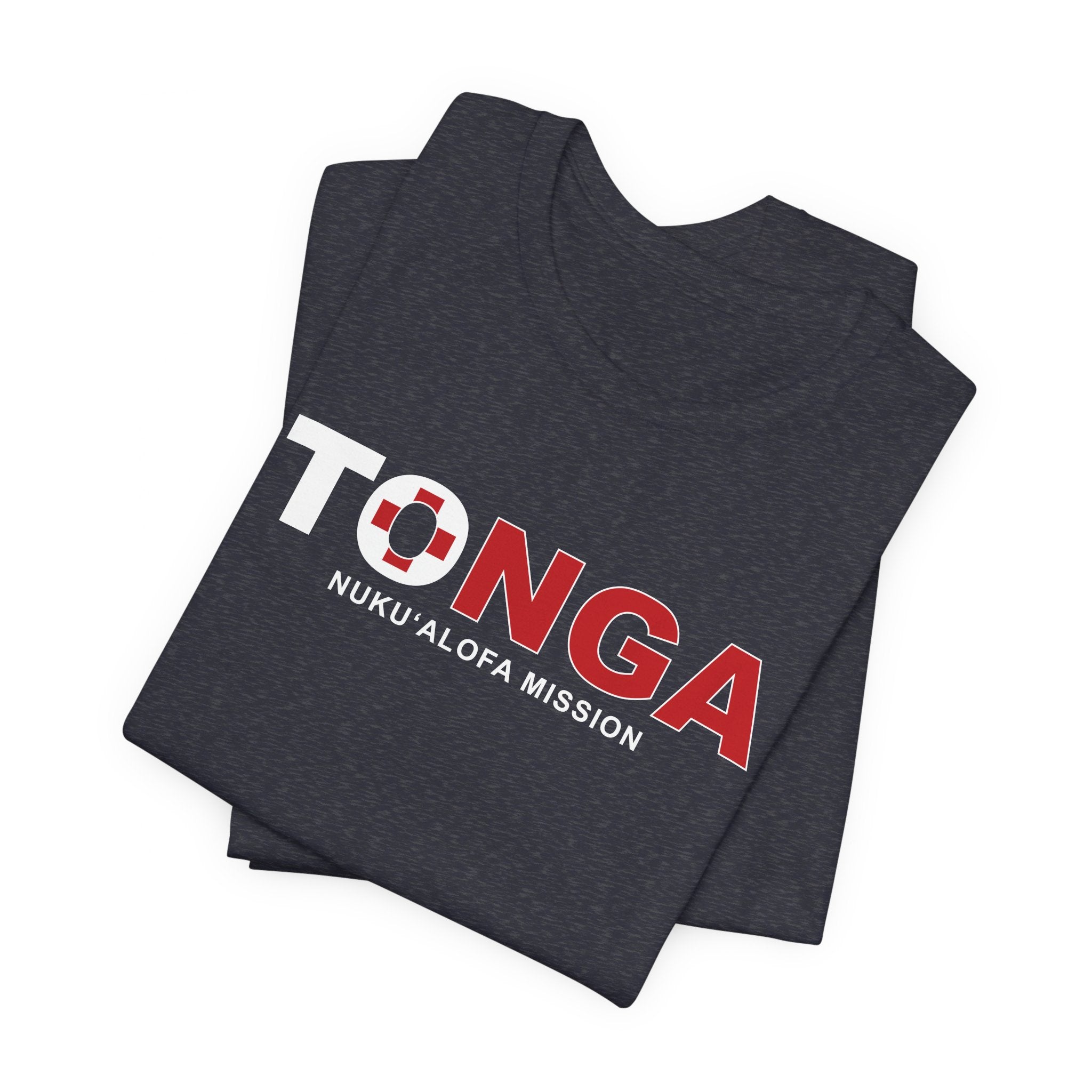 Tonga Nukualofa Mission Flag Title T-shirt - Mission Wishlist - LDS Missionary Gift Store
