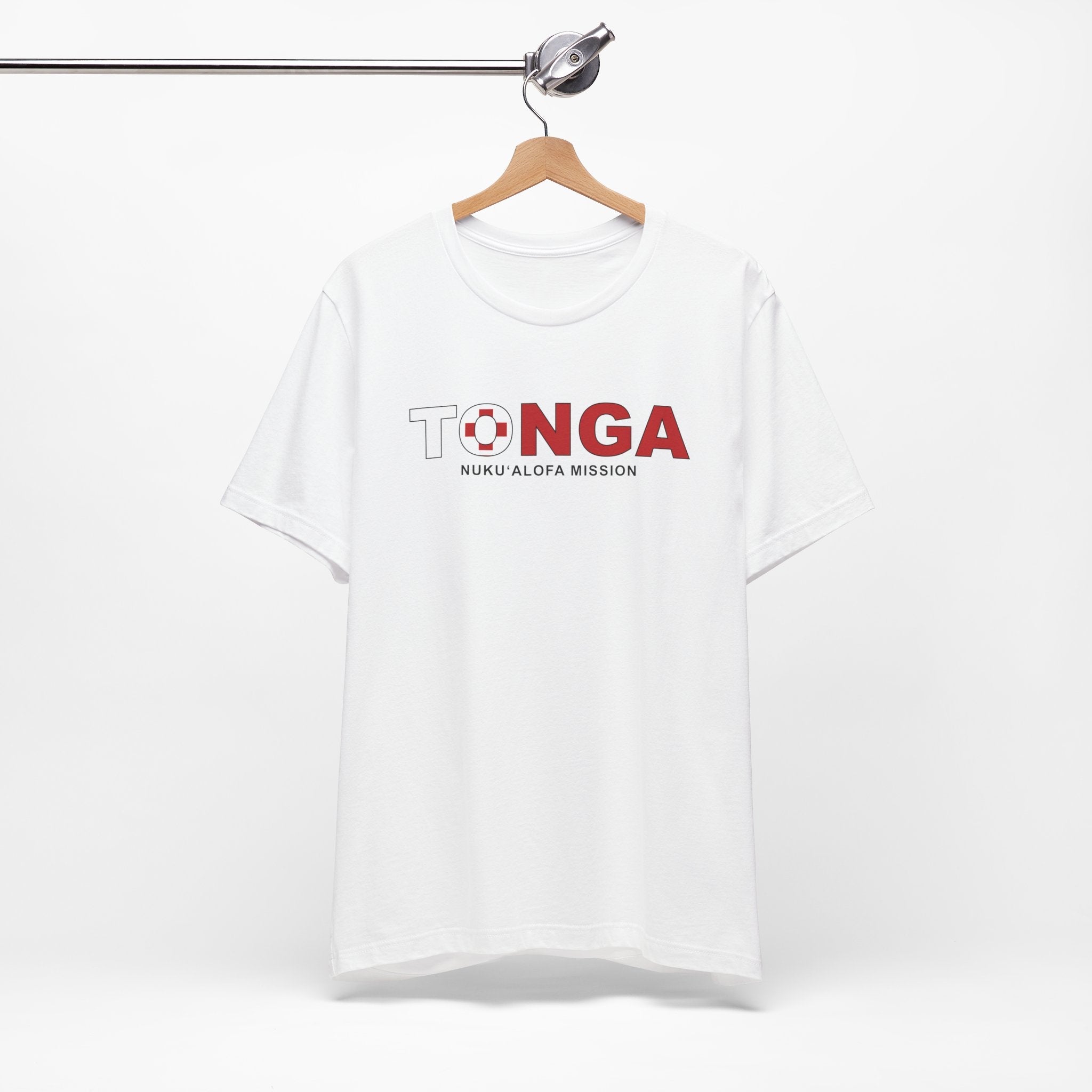 Tonga Nukualofa Mission Flag Title T-shirt - Mission Wishlist - LDS Missionary Gift Store