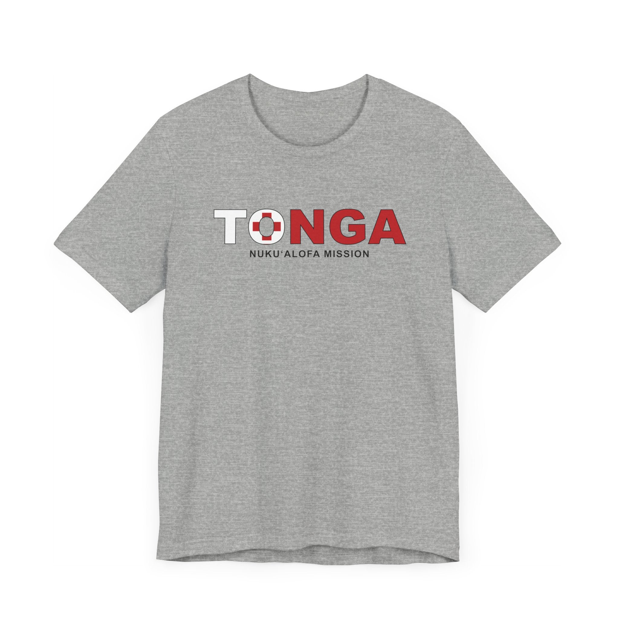 Tonga Nukualofa Mission Flag Title T-shirt - Mission Wishlist - LDS Missionary Gift Store