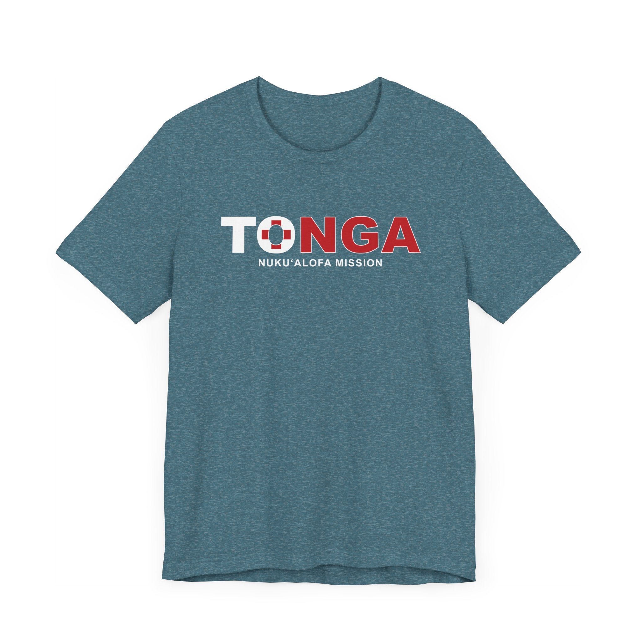 Tonga Nukualofa Mission Flag Title T-shirt - Mission Wishlist - LDS Missionary Gift Store