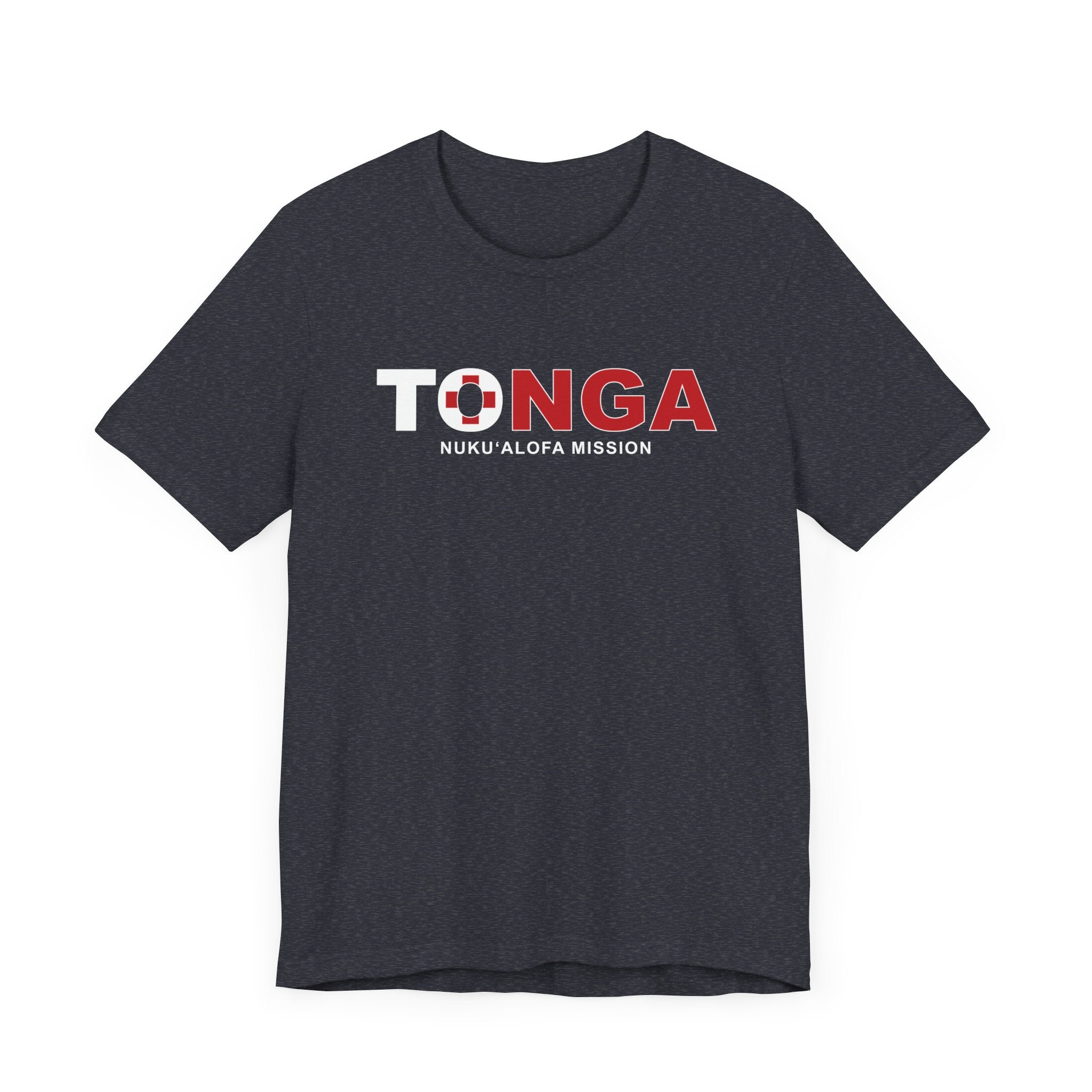 Tonga Nukualofa Mission Flag Title T-shirt - Mission Wishlist - LDS Missionary Gift Store