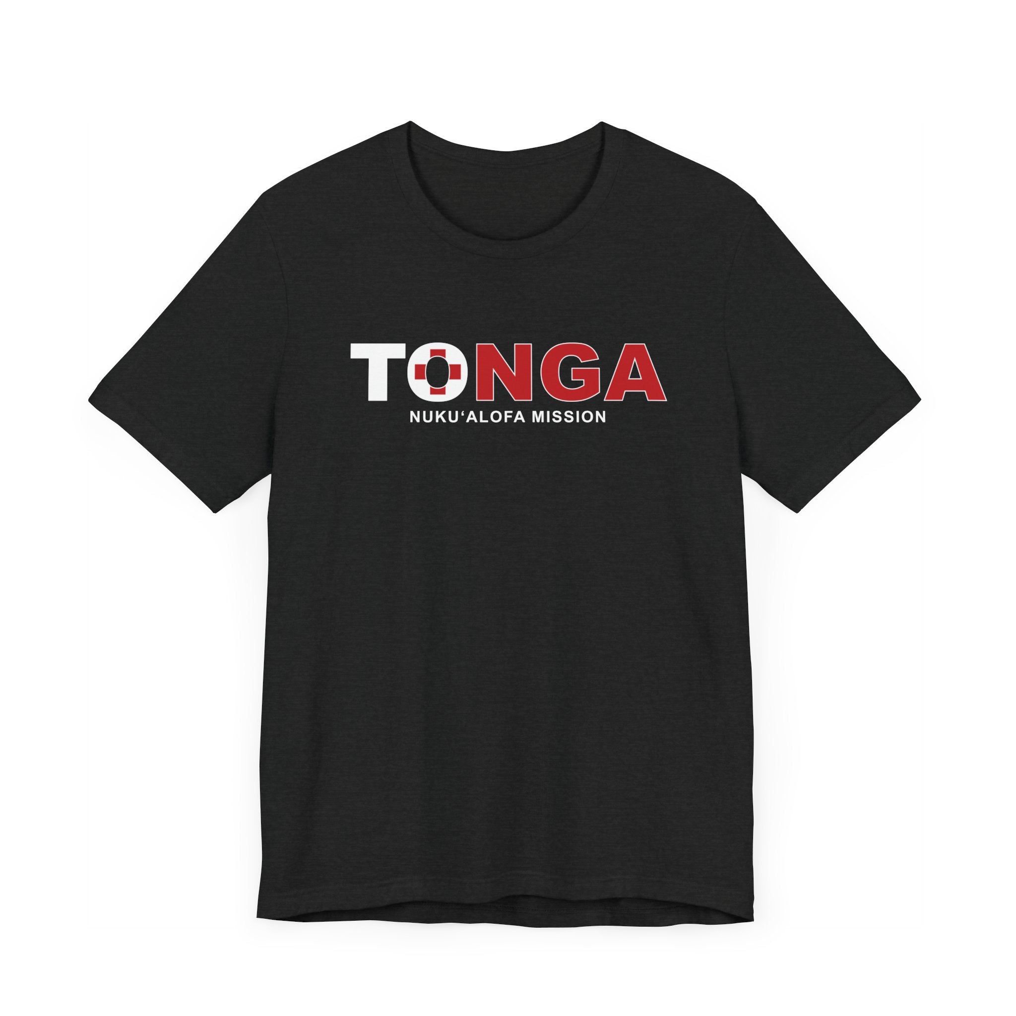 Tonga Nukualofa Mission Flag Title T-shirt - Mission Wishlist - LDS Missionary Gift Store