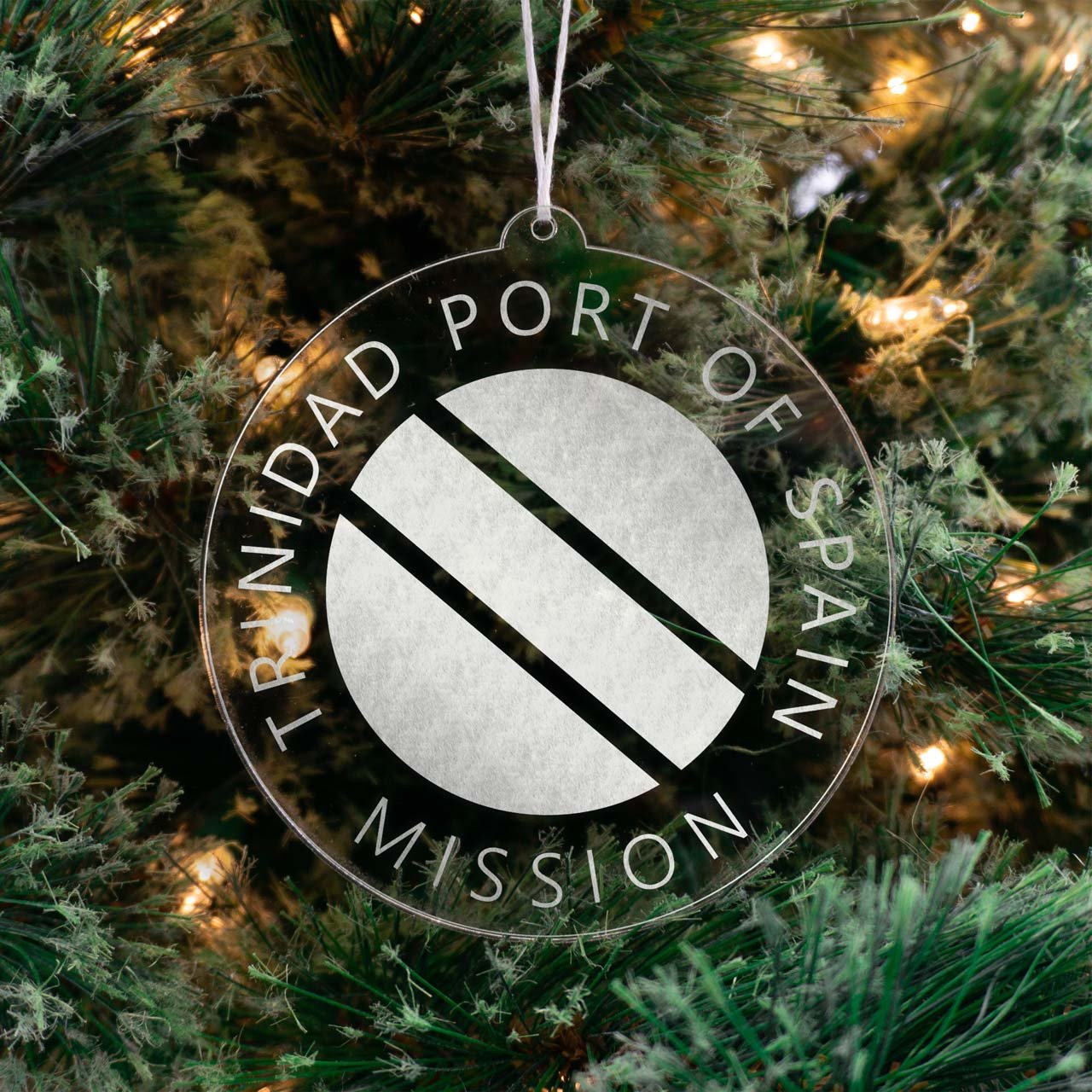 Trinidad Port of Spain Mission Christmas Ornament - Latter-Day Saint LDS Missionary Gift - Book of Mormon