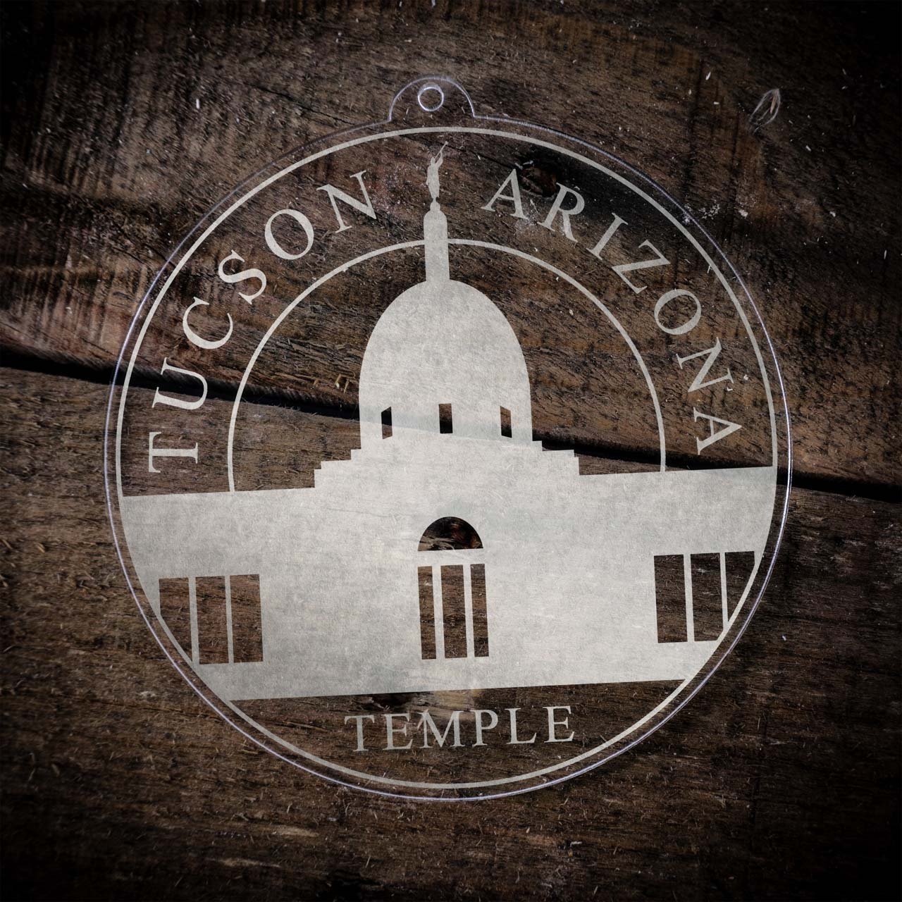 Tucson Arizona Temple Christmas Ornament - Latter-Day Saint LDS Missionary Gift - Book of Mormon