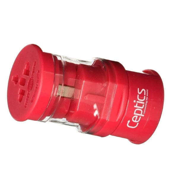Ceptics Small Size Worldwide International Travel Plug Adapter Kit- 150+ Countries (UP-3K-1)