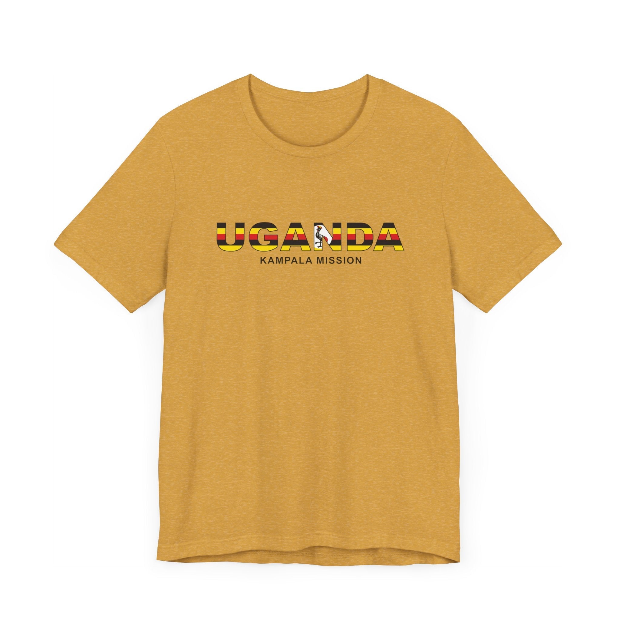Uganda Kampala Mission Flag Title T-shirt - Mission Wishlist - LDS Missionary Gift Store
