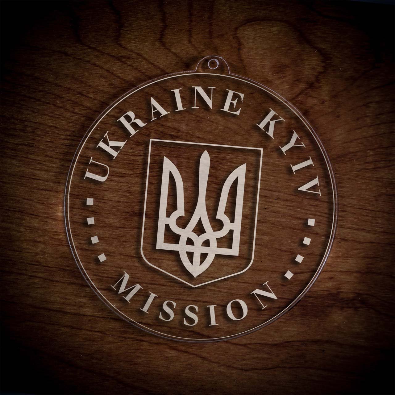 Ukraine Kyiv Mission Christmas Ornament - Latter-Day Saint LDS Missionary Gift - Book of Mormon