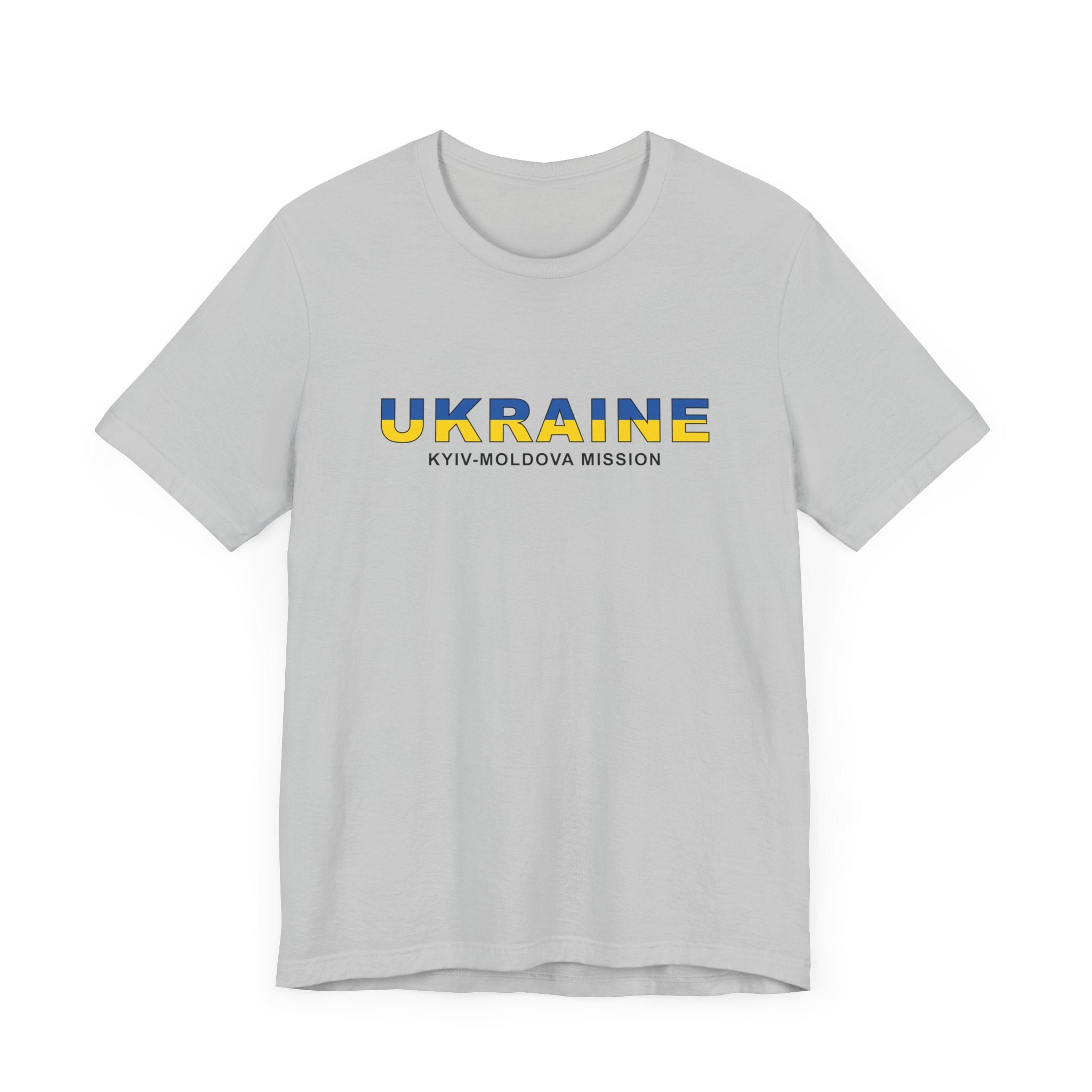 Ukraine Kyiv-Moldova Mission Flag Title T-shirt - Mission Wishlist - LDS Missionary Gift Store