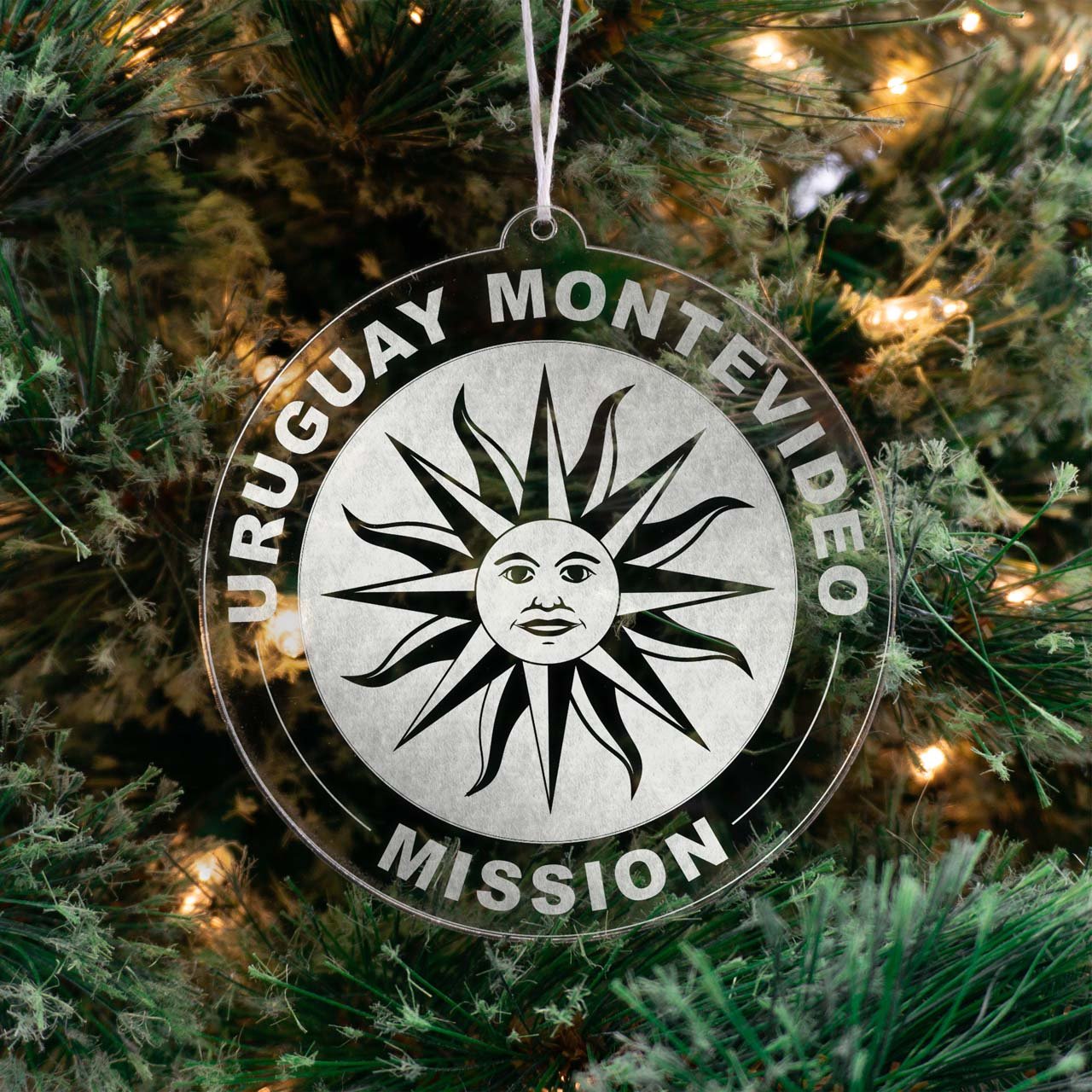 Uruguay Montevideo Mission Christmas Ornament - Latter-Day Saint LDS Missionary Gift - Book of Mormon