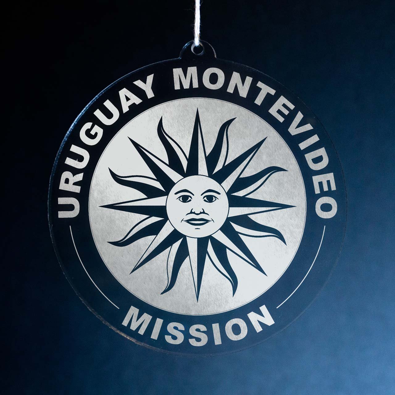 Uruguay Montevideo Mission Christmas Ornament - Latter-Day Saint LDS Missionary Gift - Book of Mormon