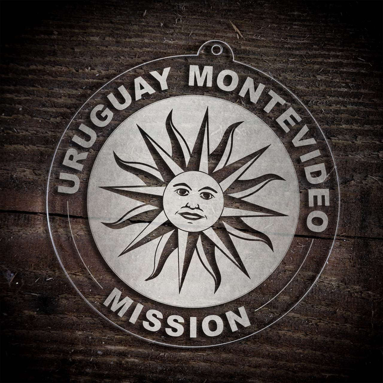 Uruguay Montevideo Mission Christmas Ornament - Latter-Day Saint LDS Missionary Gift - Book of Mormon