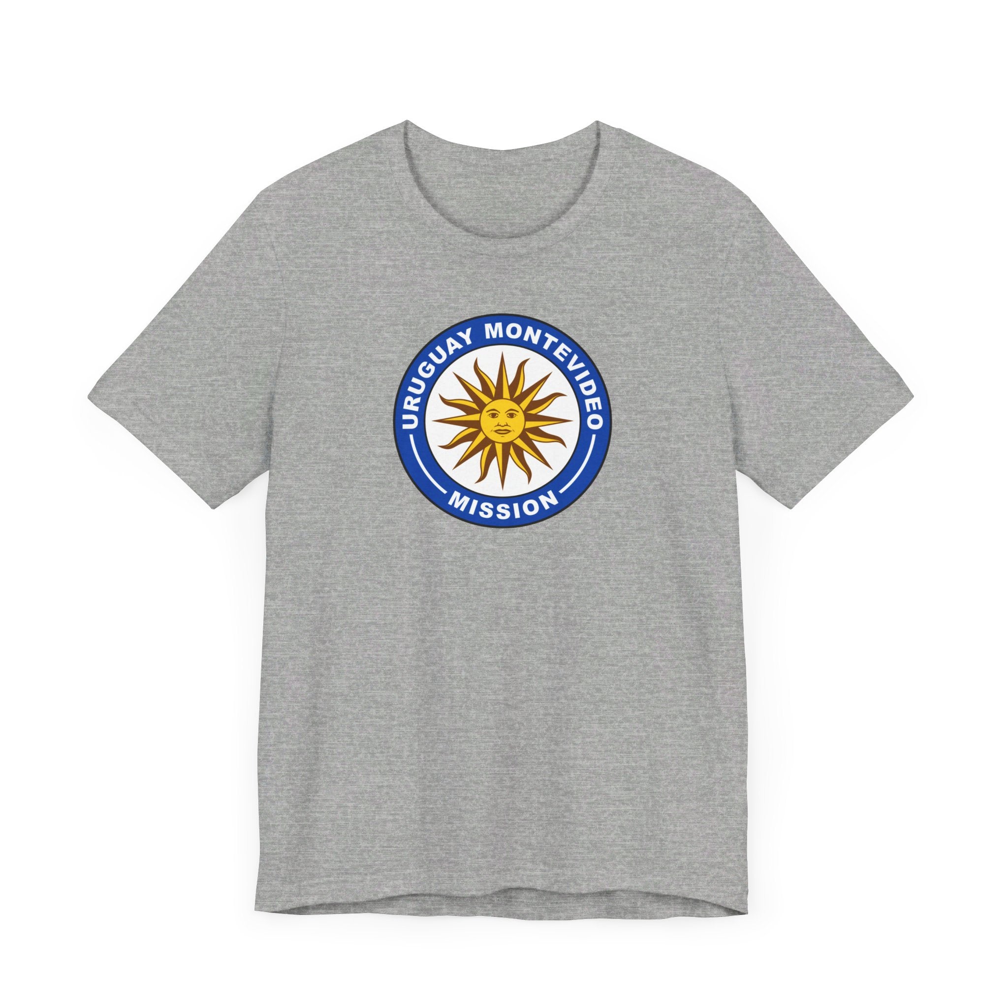 Uruguay Montevideo Mission Circular Flag T-shirt - Mission Wishlist - LDS Missionary Gift Store